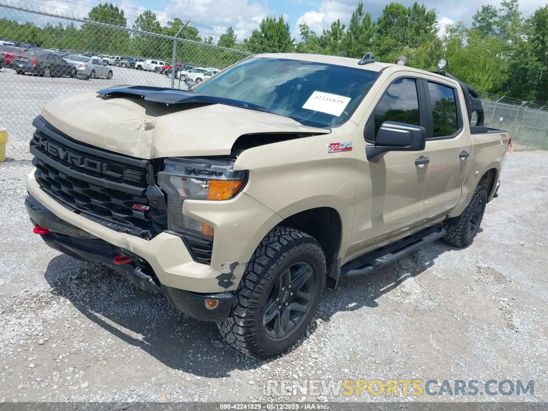 2 Photograph of a damaged car 3GCPDCEDXNG569831 CHEVROLET SILVERADO 1500 2022