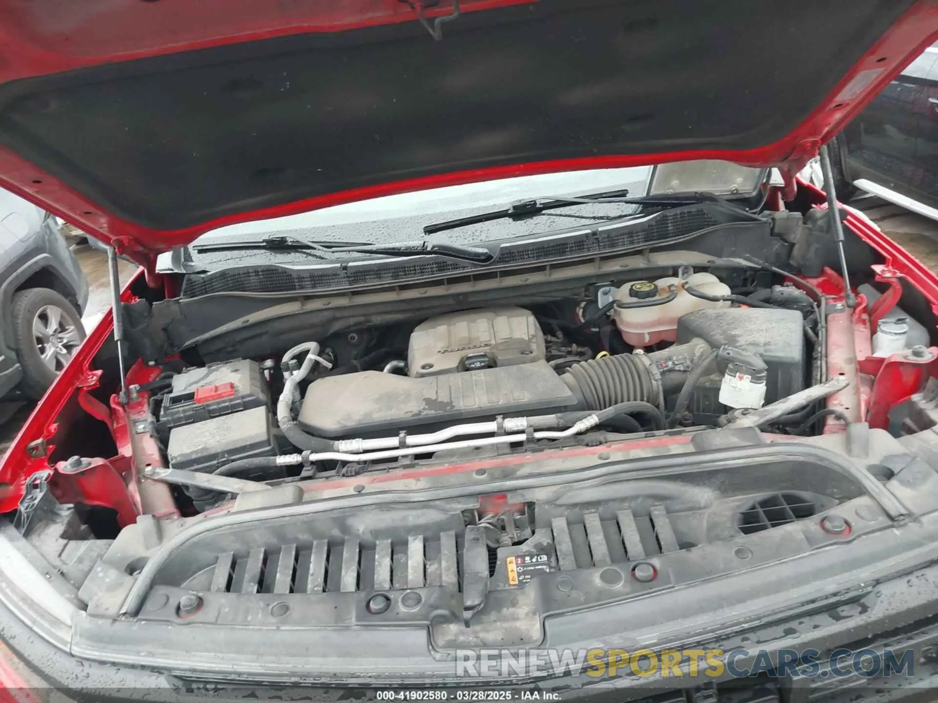 10 Photograph of a damaged car 3GCPDCEK4NG678302 CHEVROLET SILVERADO 1500 2022