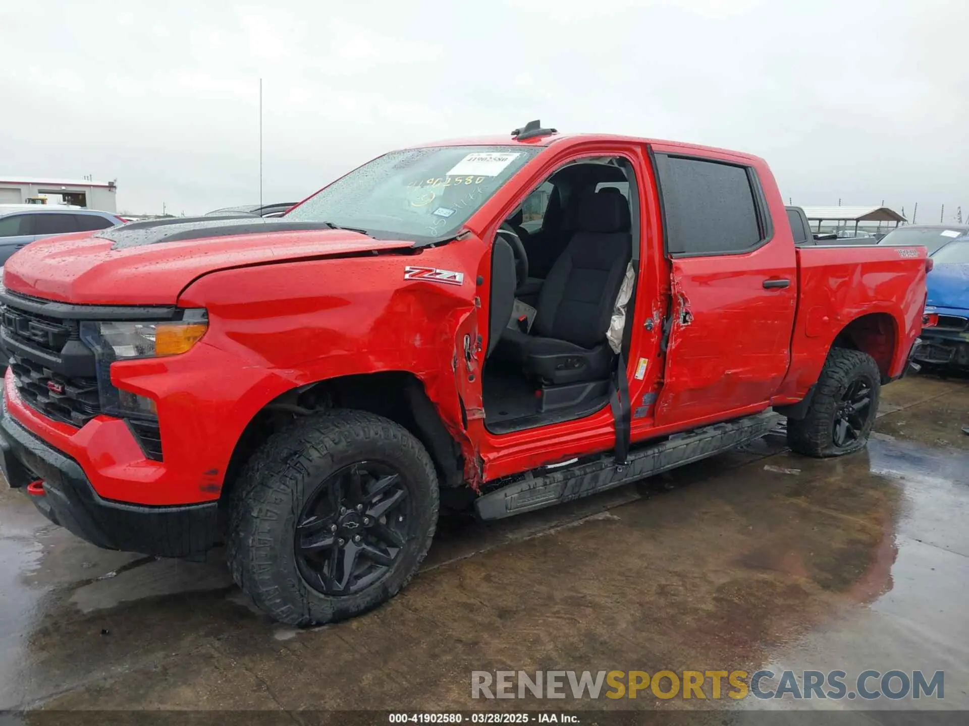 6 Photograph of a damaged car 3GCPDCEK4NG678302 CHEVROLET SILVERADO 1500 2022