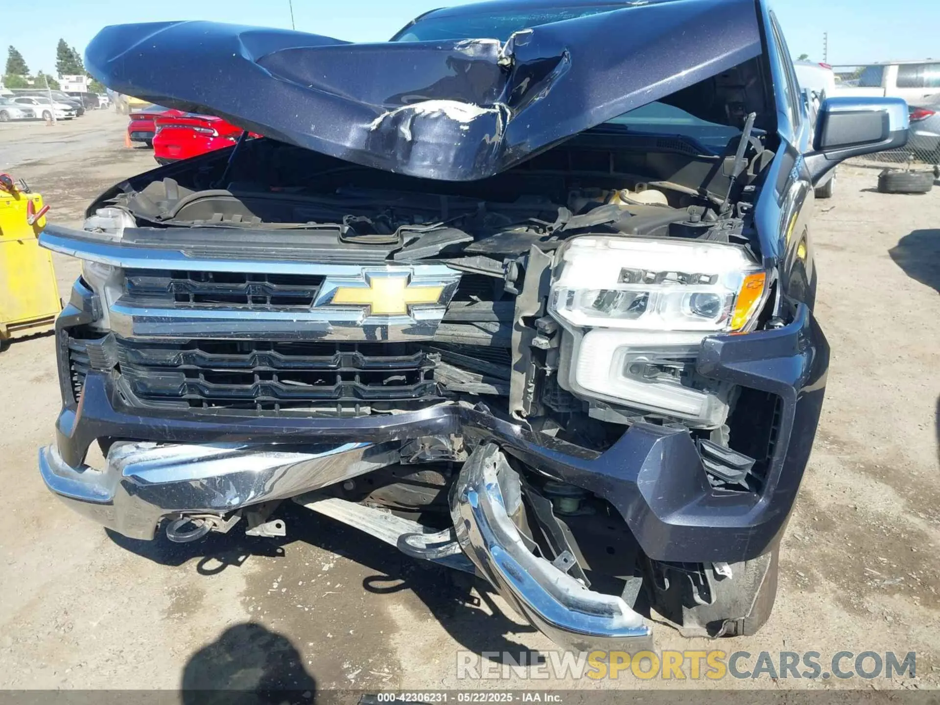 6 Photograph of a damaged car 3GCUDDEDXNG559146 CHEVROLET SILVERADO 1500 2022