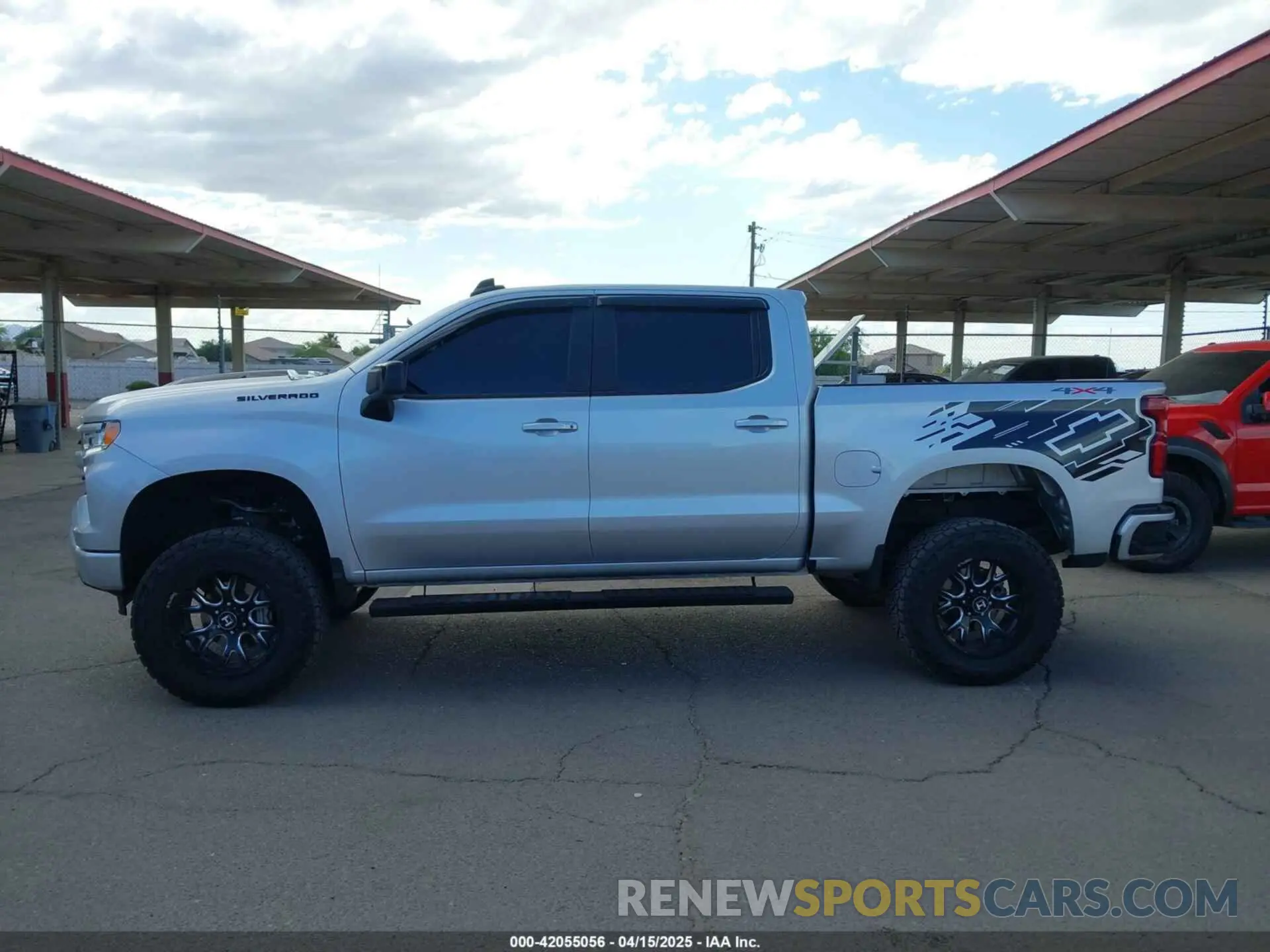 14 Photograph of a damaged car 3GCUDEEDXNG513368 CHEVROLET SILVERADO 1500 2022