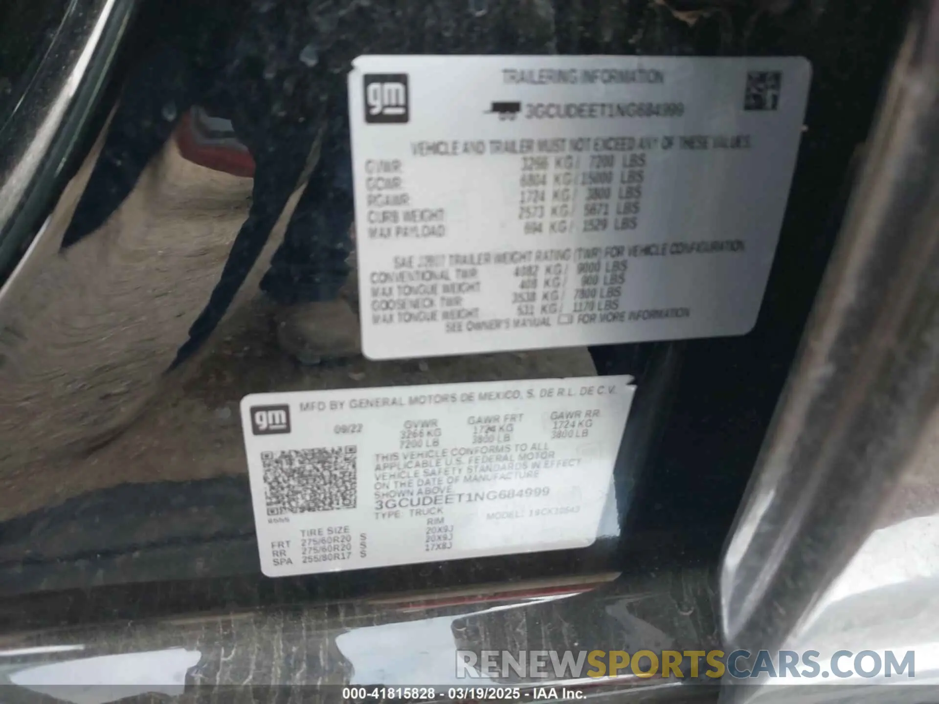 9 Photograph of a damaged car 3GCUDEET1NG684999 CHEVROLET SILVERADO 1500 2022