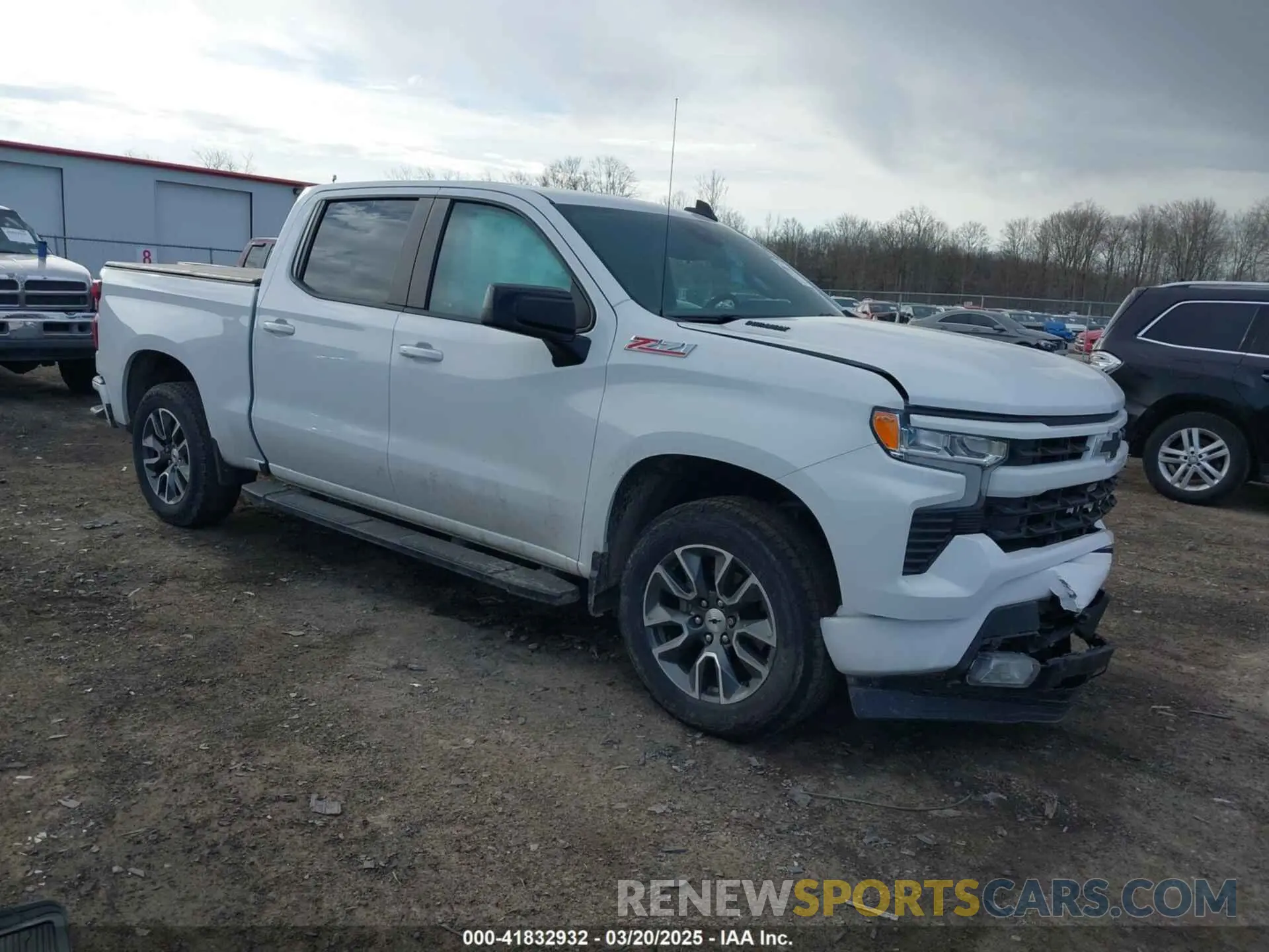 1 Photograph of a damaged car 3GCUDEET5NG690627 CHEVROLET SILVERADO 1500 2022