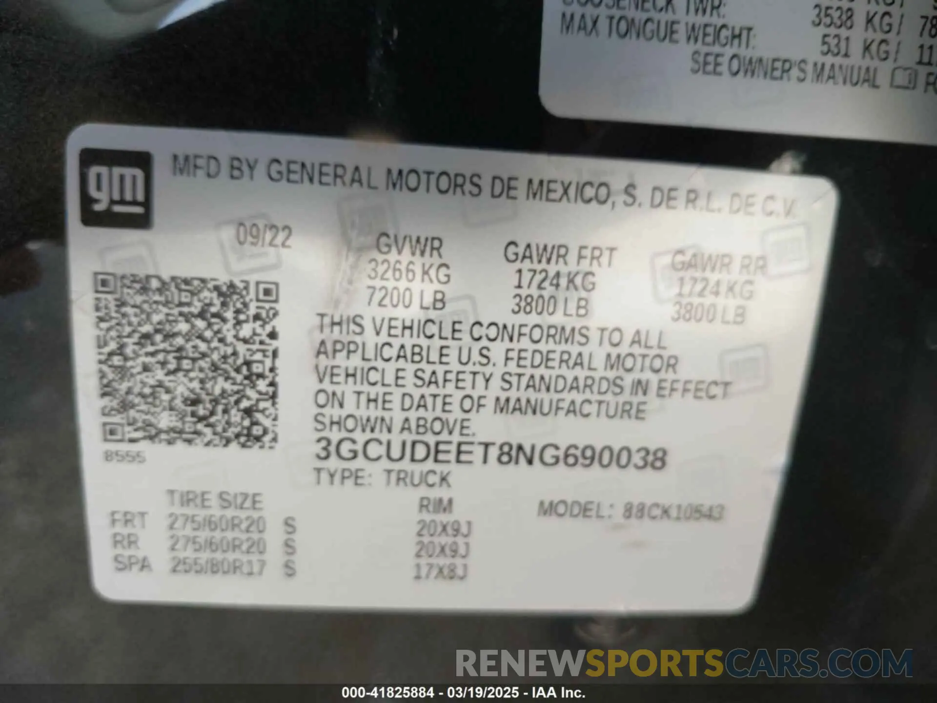 9 Photograph of a damaged car 3GCUDEET8NG690038 CHEVROLET SILVERADO 1500 2022