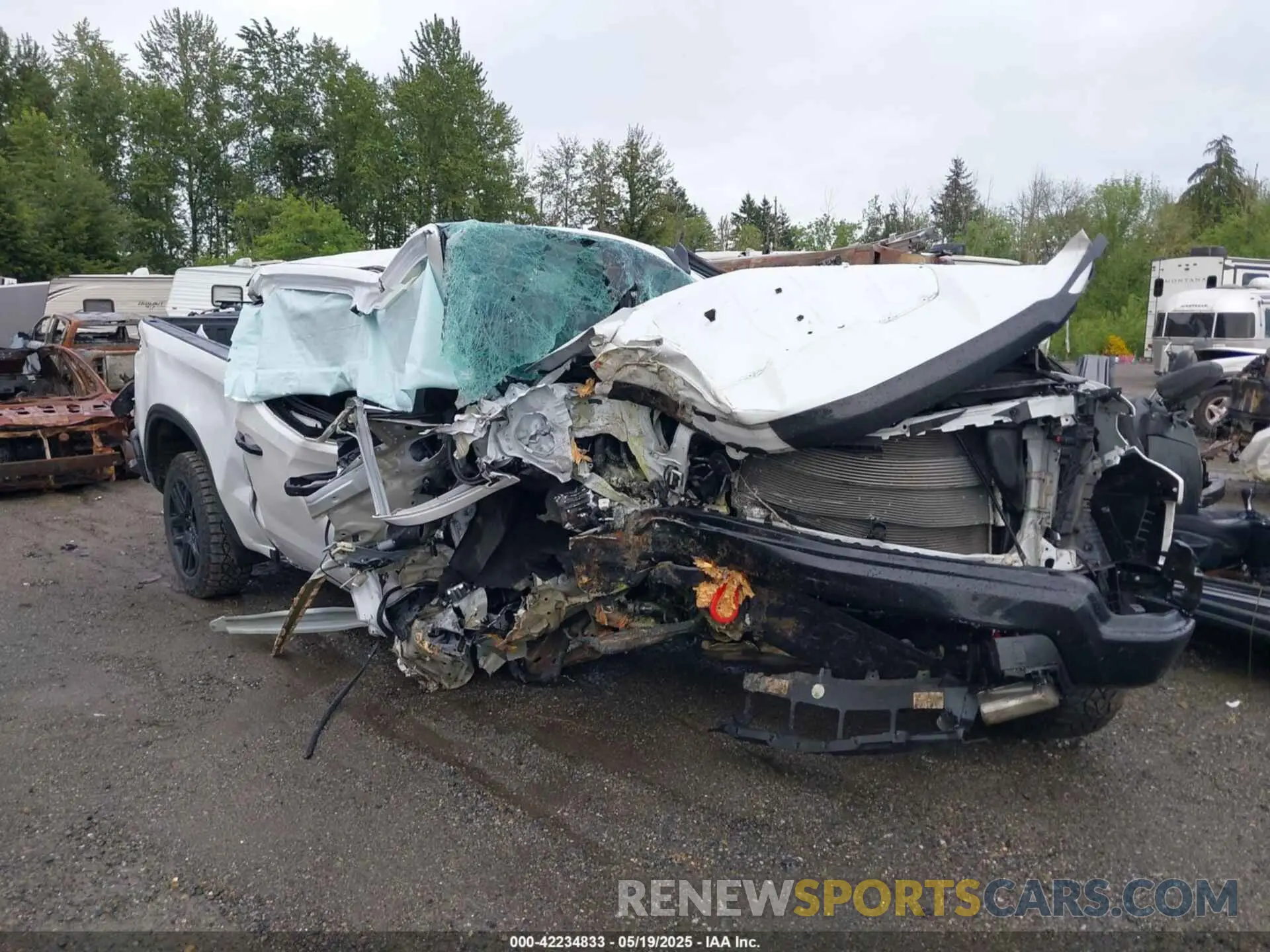6 Photograph of a damaged car 3GCUDFED0NG647859 CHEVROLET SILVERADO 1500 2022