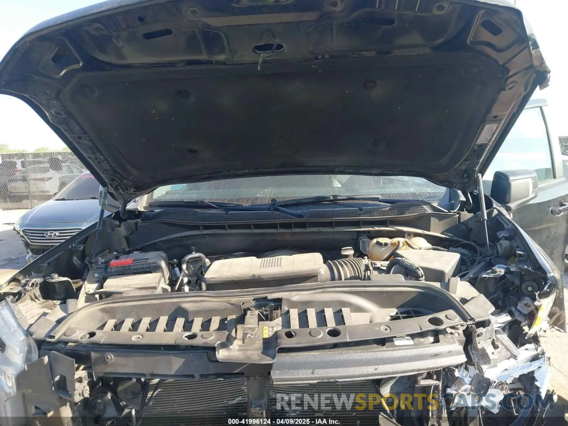 10 Photograph of a damaged car 3GCUDFED1NG614501 CHEVROLET SILVERADO 1500 2022