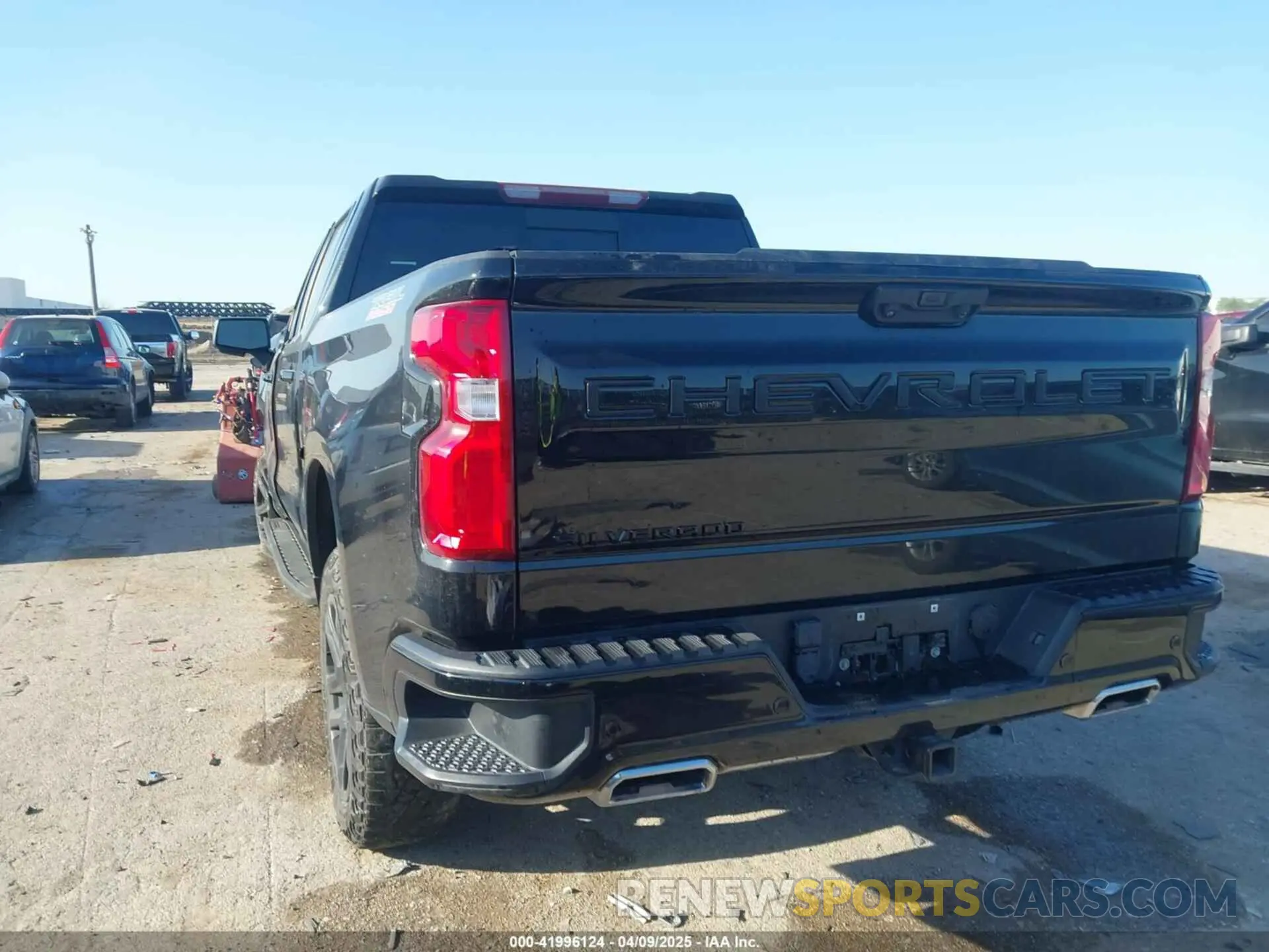 3 Photograph of a damaged car 3GCUDFED1NG614501 CHEVROLET SILVERADO 1500 2022