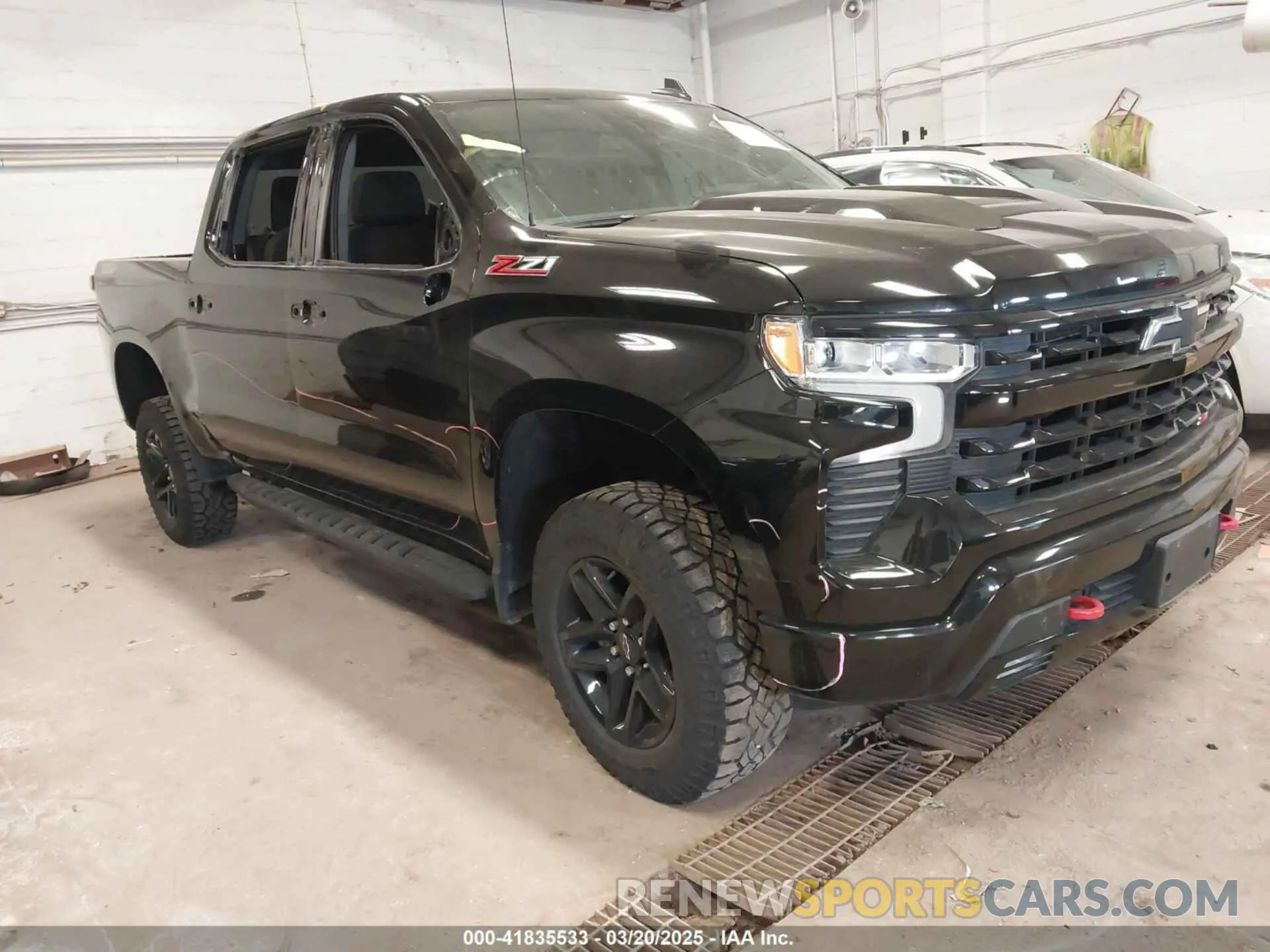1 Photograph of a damaged car 3GCUDFED3NG683299 CHEVROLET SILVERADO 1500 2022