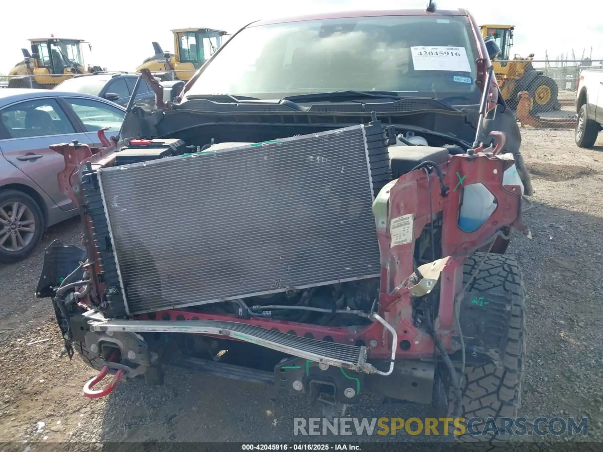 6 Photograph of a damaged car 3GCUDFED5NG572592 CHEVROLET SILVERADO 1500 2022