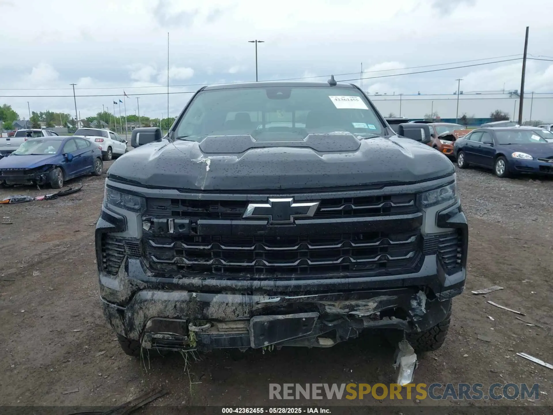 12 Photograph of a damaged car 3GCUDFEL9NG582503 CHEVROLET SILVERADO 1500 2022