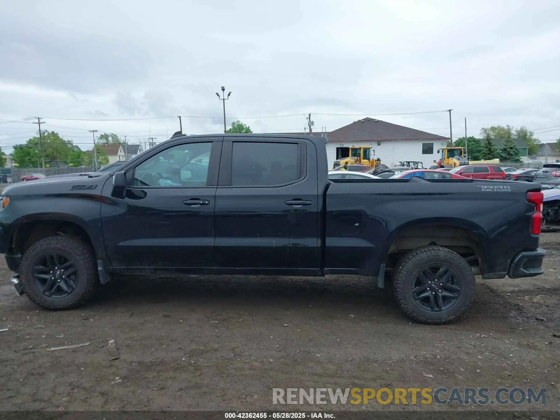 14 Photograph of a damaged car 3GCUDFEL9NG582503 CHEVROLET SILVERADO 1500 2022