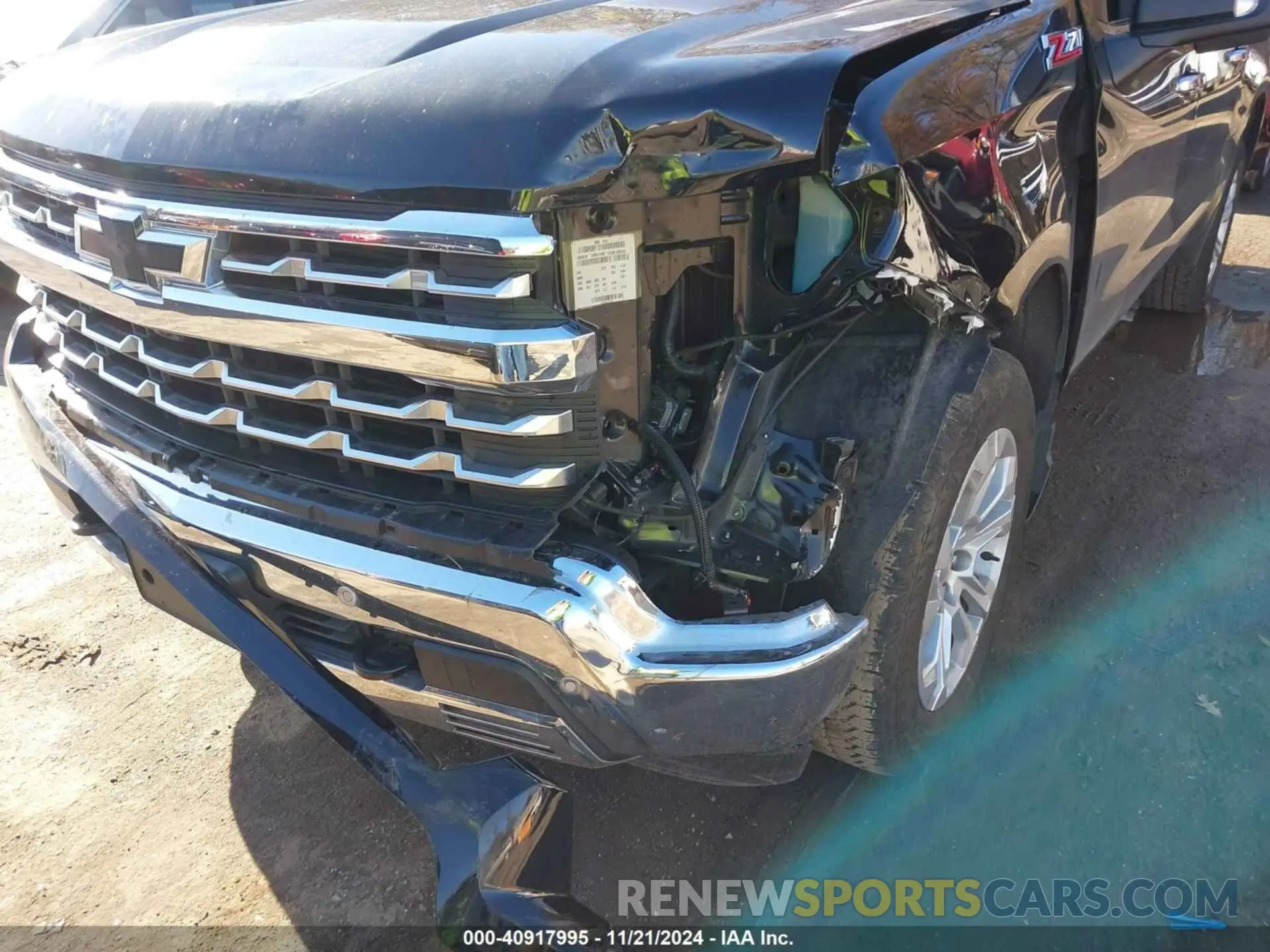 6 Photograph of a damaged car 3GCUDGED6NG517803 CHEVROLET SILVERADO 1500 2022