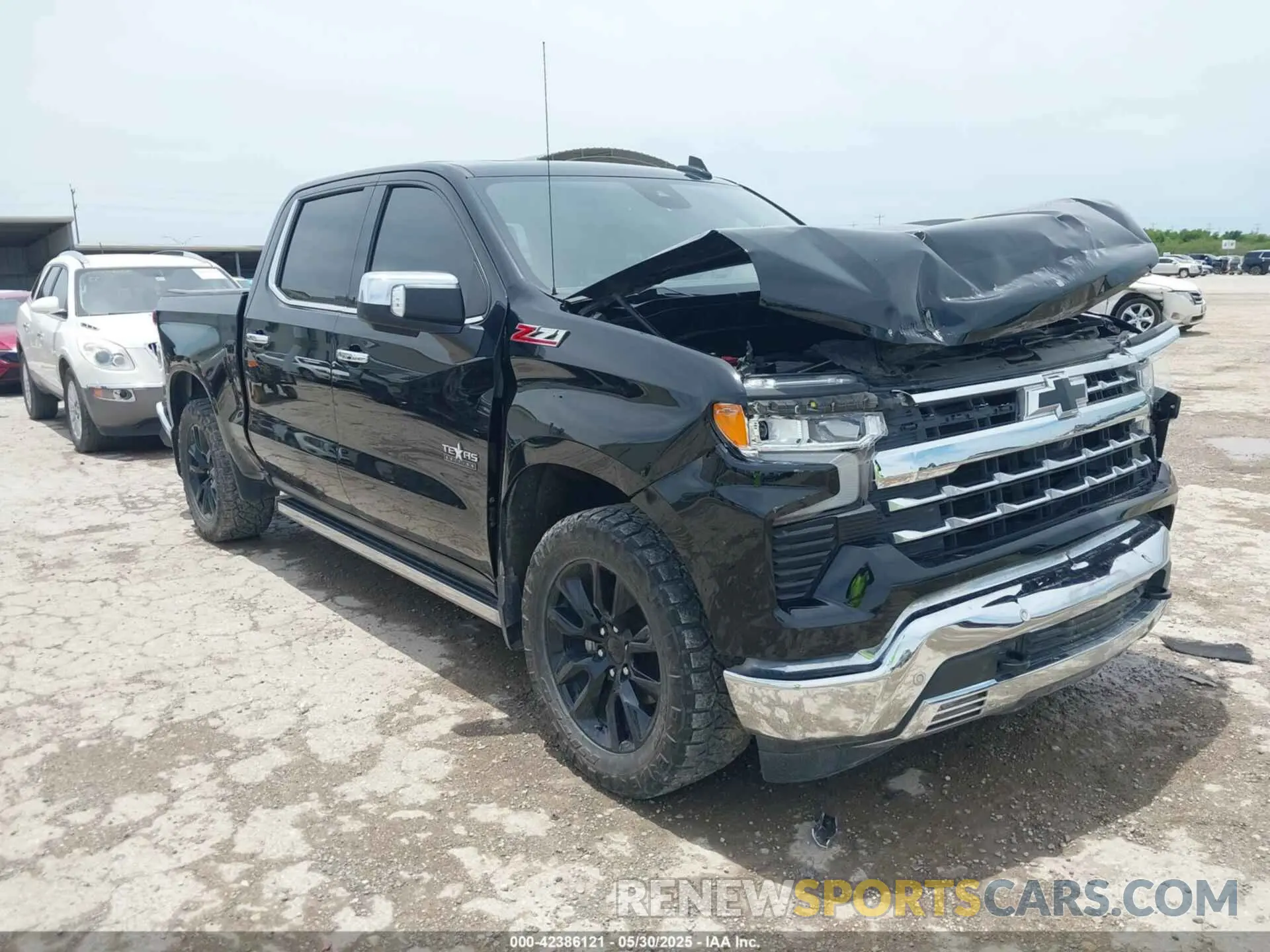 1 Photograph of a damaged car 3GCUDGED9NG533123 CHEVROLET SILVERADO 1500 2022