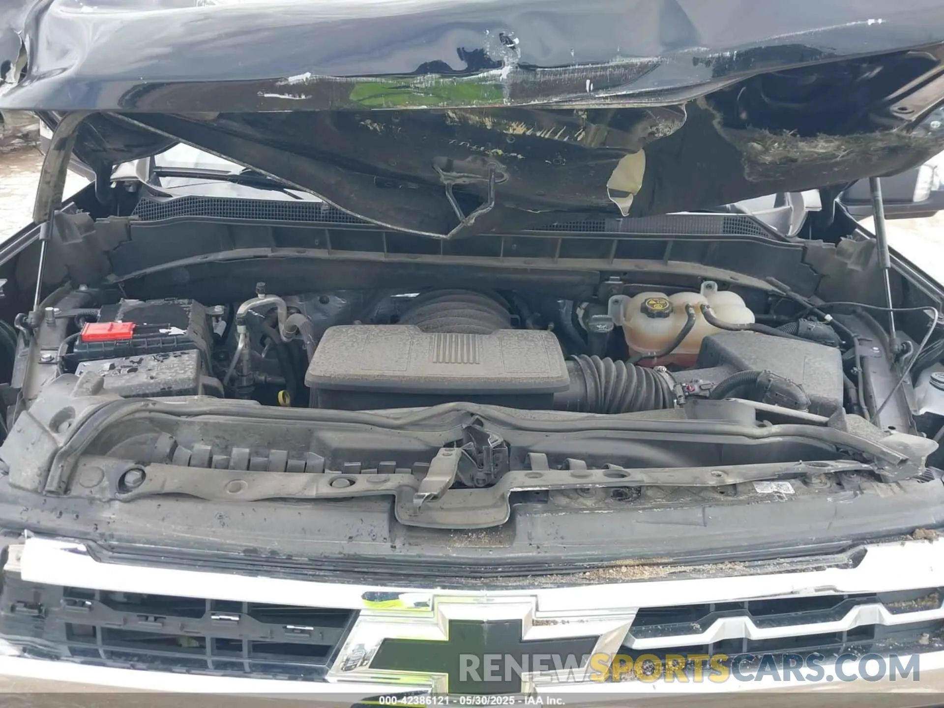 10 Photograph of a damaged car 3GCUDGED9NG533123 CHEVROLET SILVERADO 1500 2022