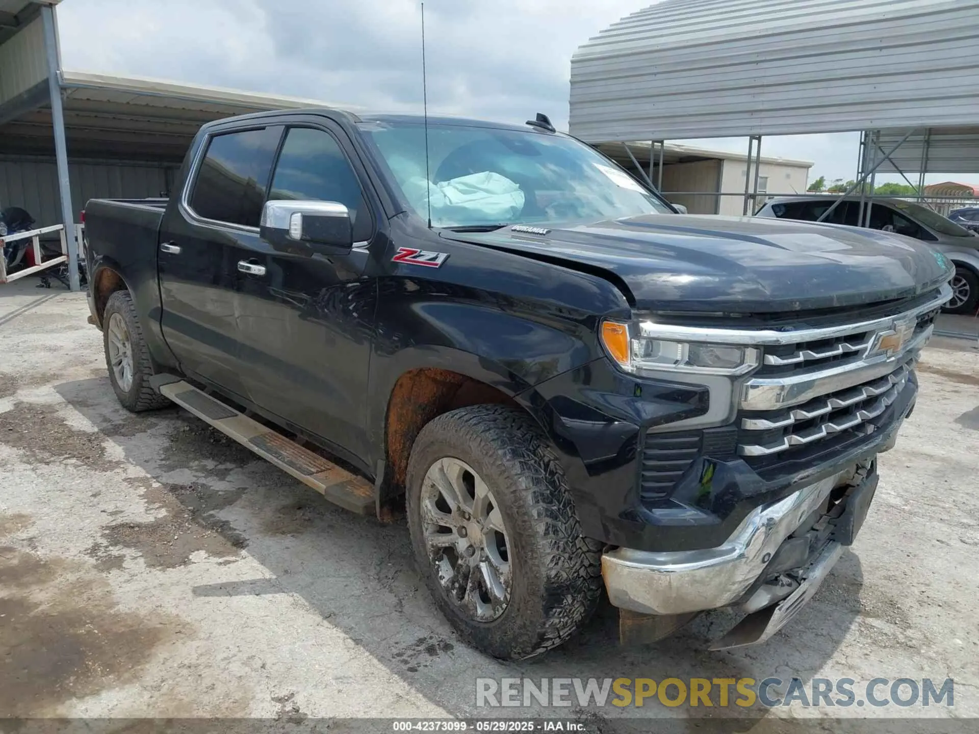 1 Photograph of a damaged car 3GCUDGET2NG674574 CHEVROLET SILVERADO 1500 2022