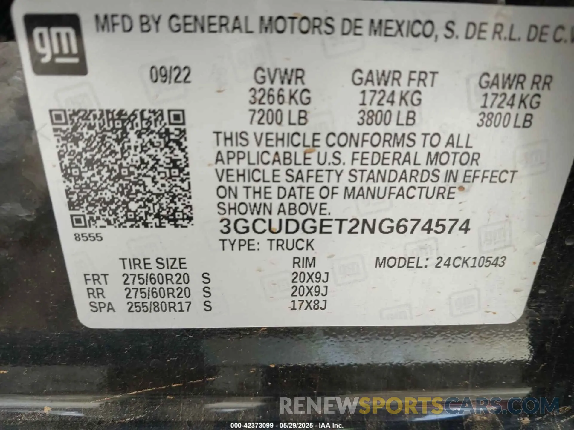 9 Photograph of a damaged car 3GCUDGET2NG674574 CHEVROLET SILVERADO 1500 2022