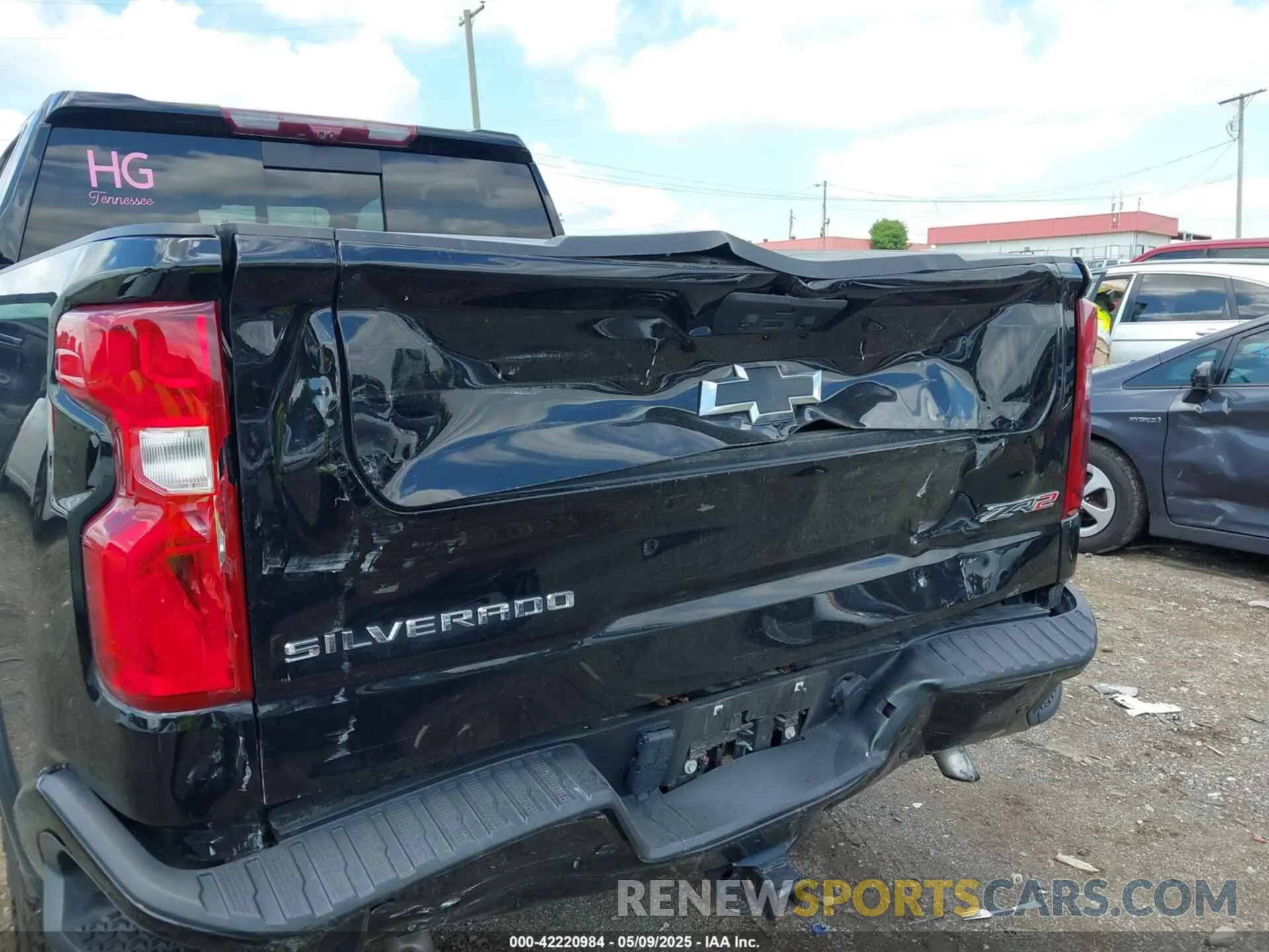 6 Photograph of a damaged car 3GCUDHEL1NG579610 CHEVROLET SILVERADO 1500 2022