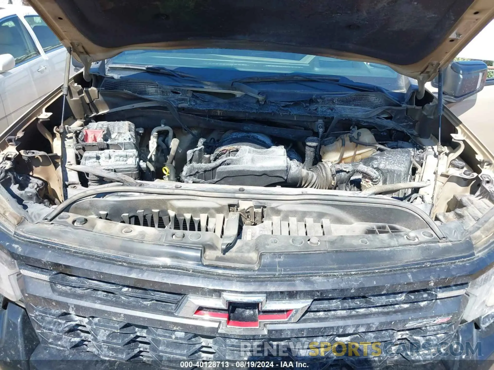 10 Photograph of a damaged car 3GCUDHEL6NG685065 CHEVROLET SILVERADO 1500 2022