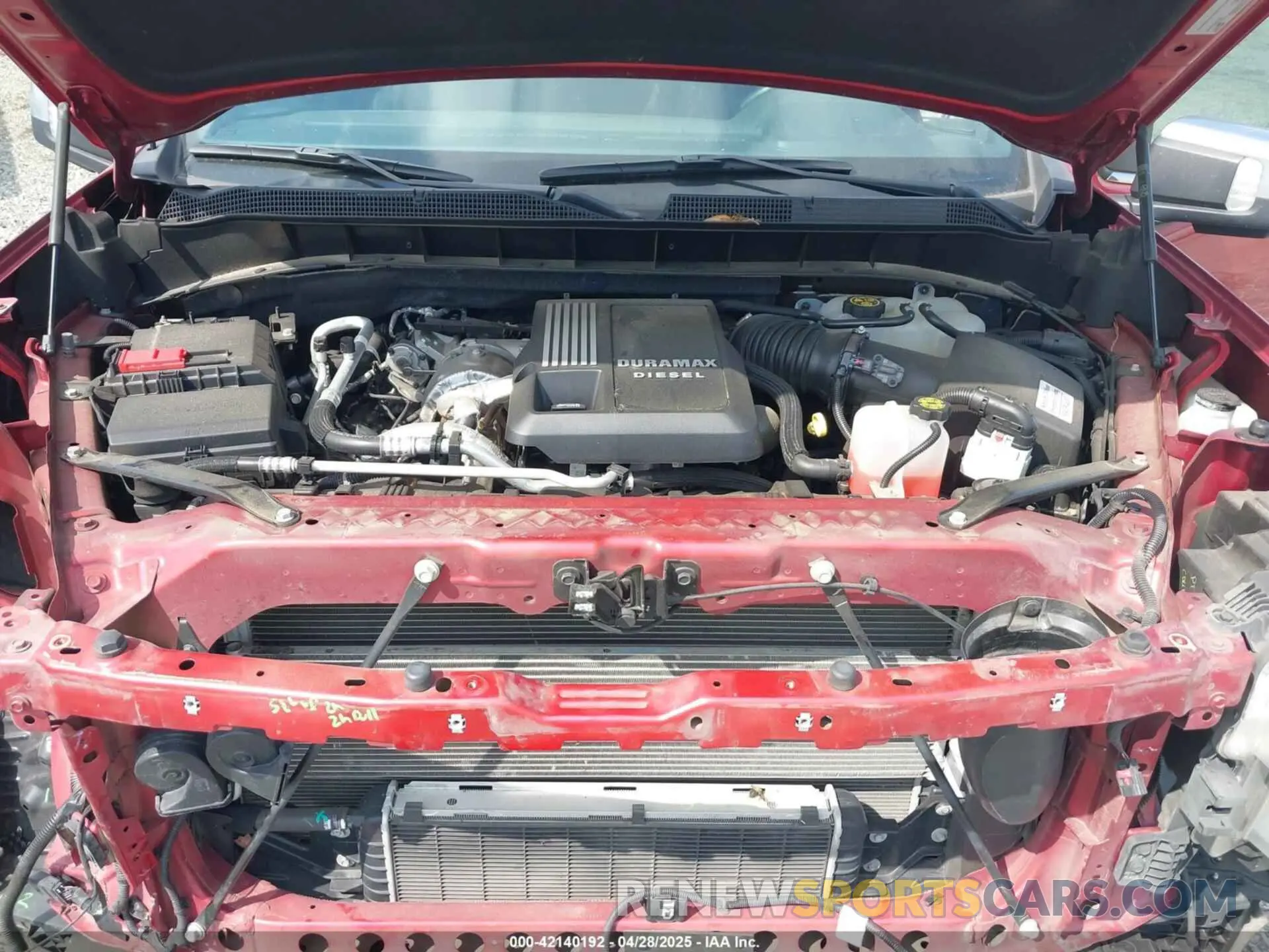 10 Photograph of a damaged car 3GCUDJET3NG593998 CHEVROLET SILVERADO 1500 2022