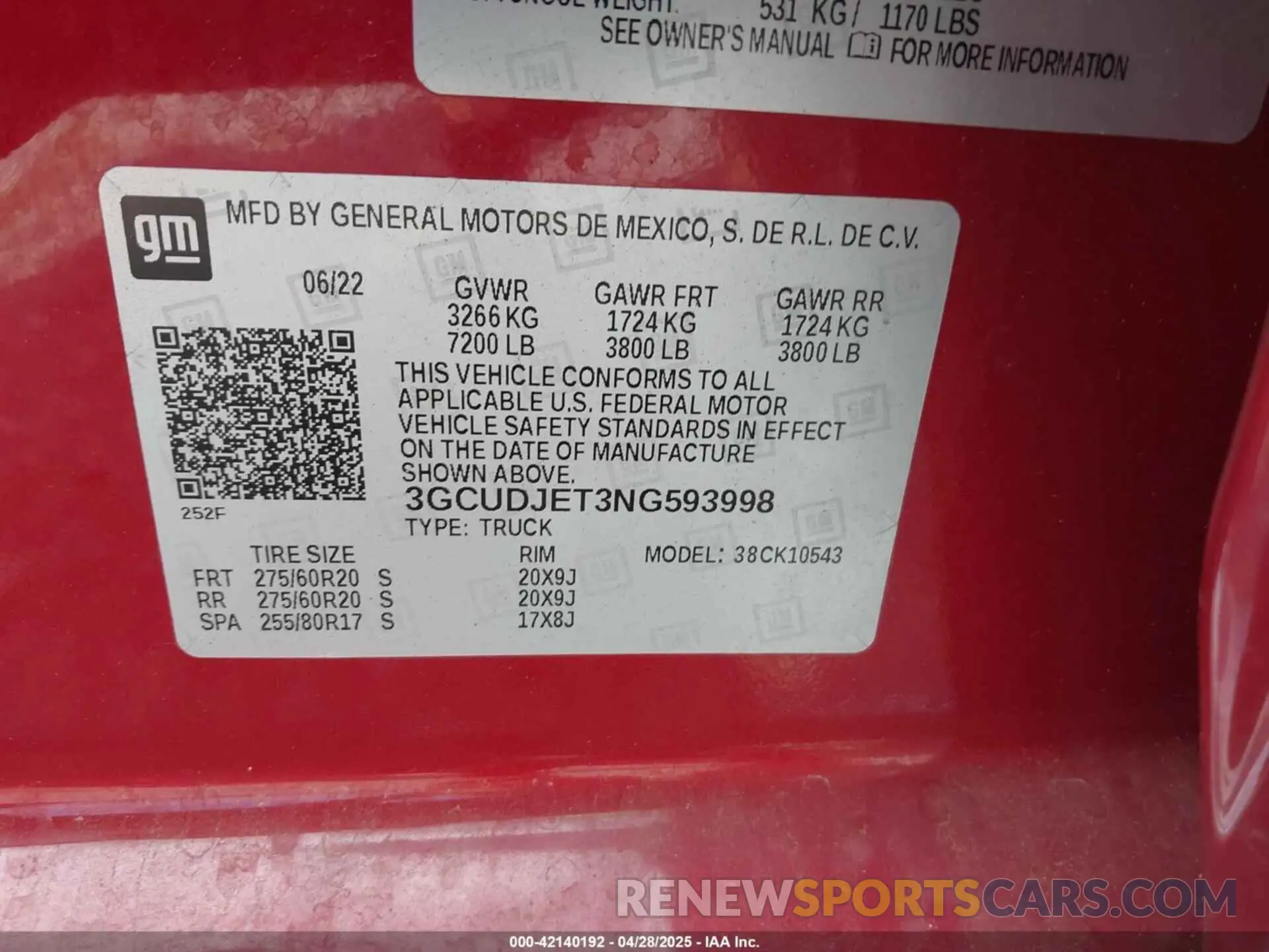 9 Photograph of a damaged car 3GCUDJET3NG593998 CHEVROLET SILVERADO 1500 2022
