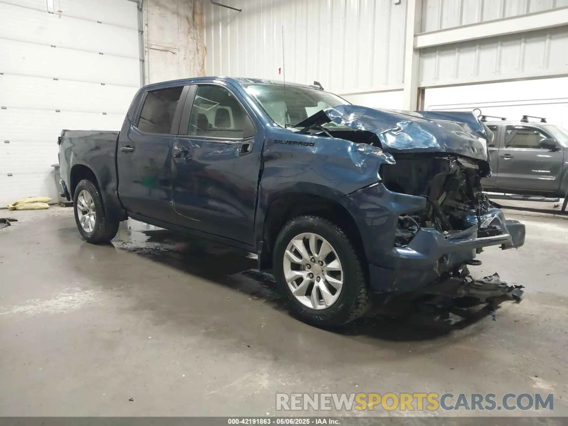 1 Photograph of a damaged car 1GCPABEK0PZ155669 CHEVROLET SILVERADO 1500 2023