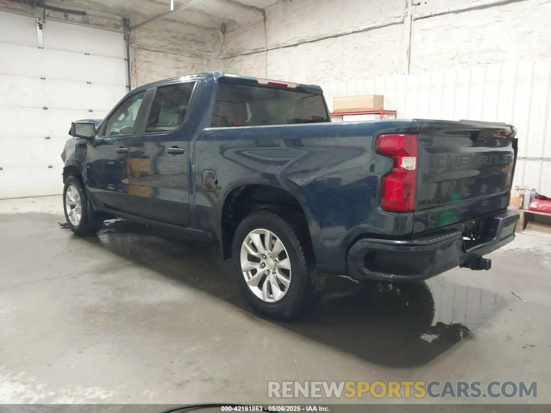 3 Photograph of a damaged car 1GCPABEK0PZ155669 CHEVROLET SILVERADO 1500 2023