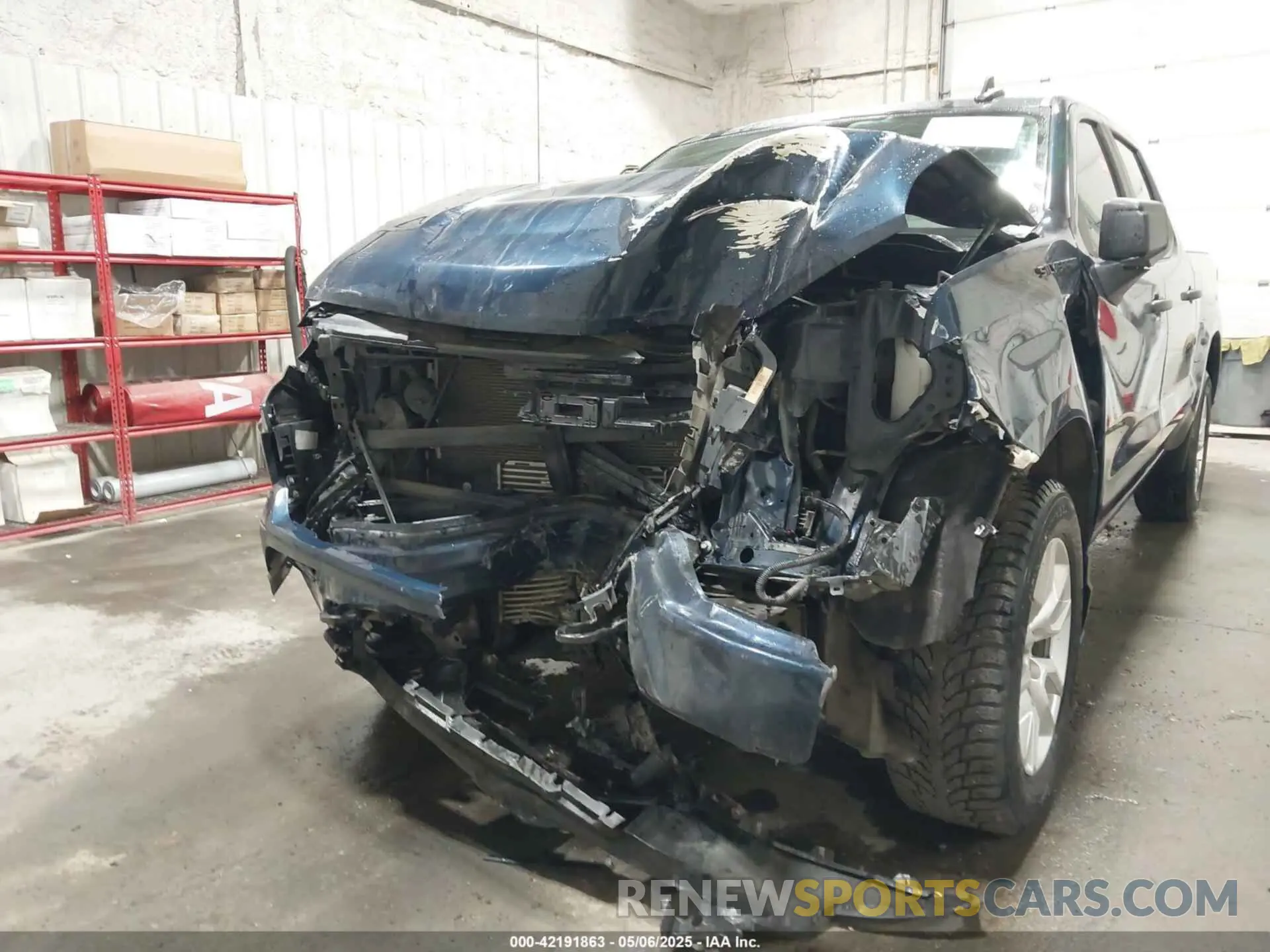 6 Photograph of a damaged car 1GCPABEK0PZ155669 CHEVROLET SILVERADO 1500 2023