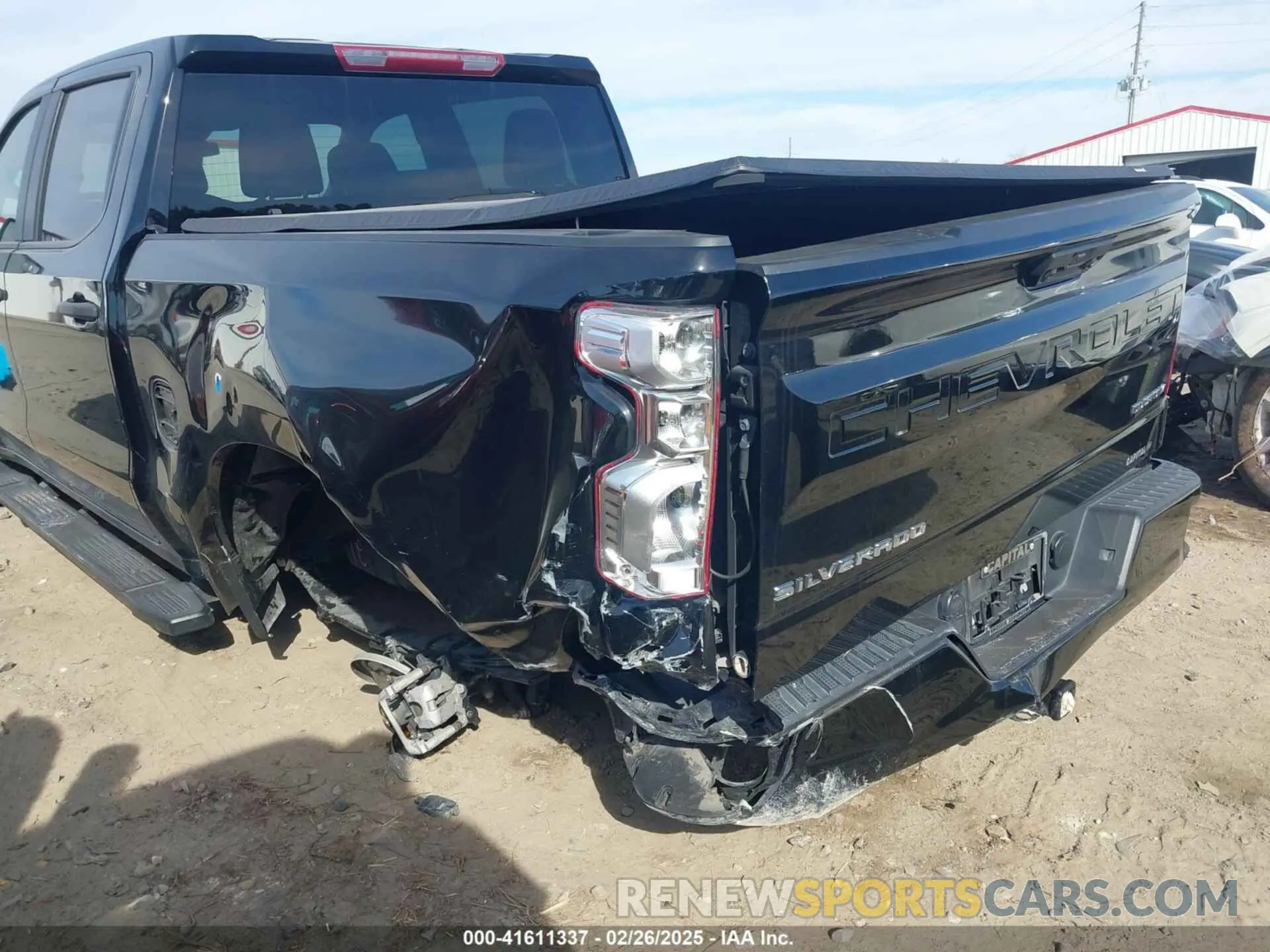 6 Photograph of a damaged car 1GCPABEK1PZ224613 CHEVROLET SILVERADO 1500 2023