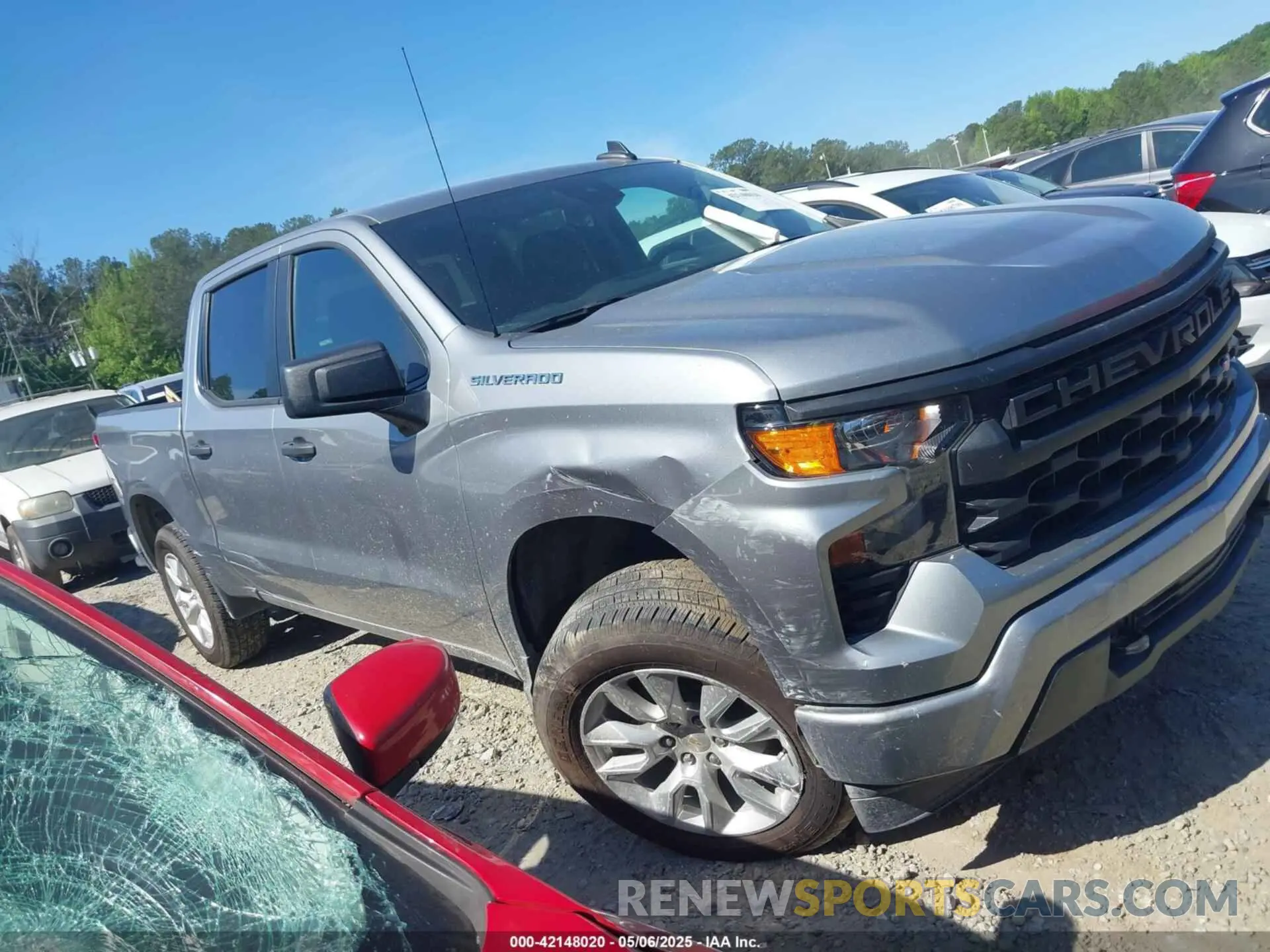 13 Photograph of a damaged car 1GCPABEK1PZ270250 CHEVROLET SILVERADO 1500 2023