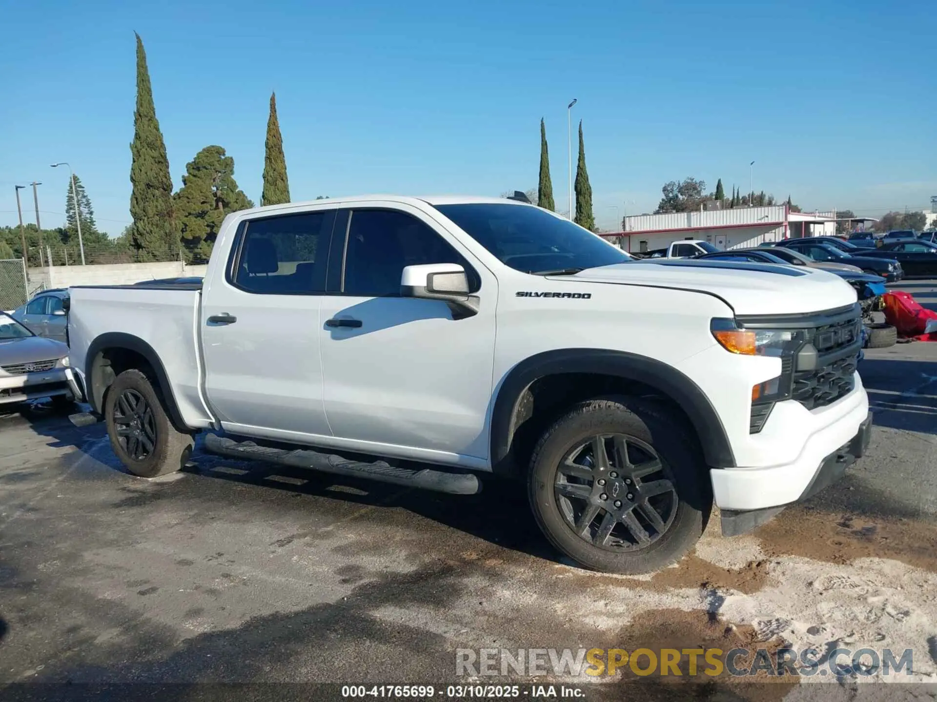 13 Photograph of a damaged car 1GCPABEK3PZ133035 CHEVROLET SILVERADO 1500 2023