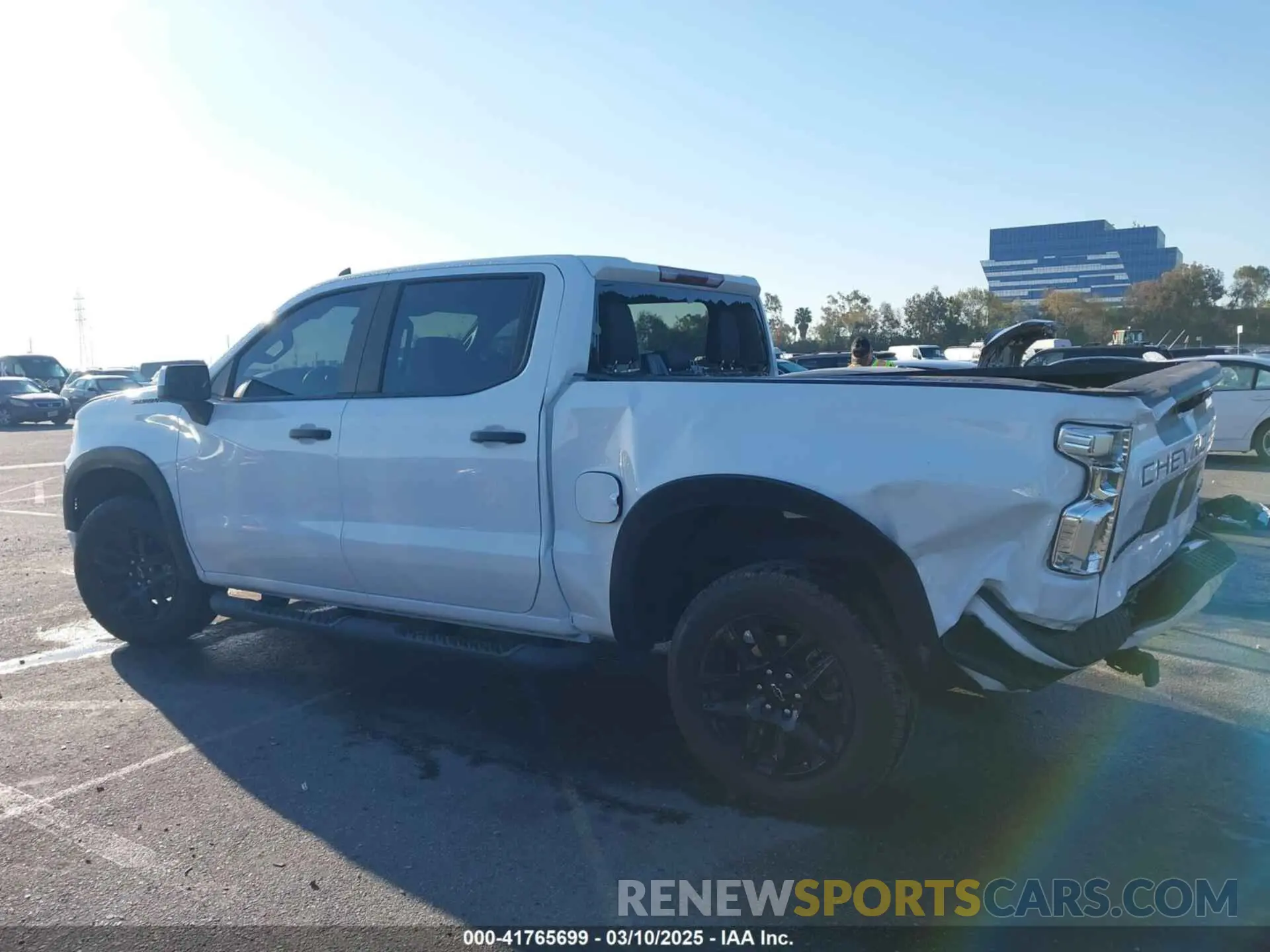 14 Photograph of a damaged car 1GCPABEK3PZ133035 CHEVROLET SILVERADO 1500 2023