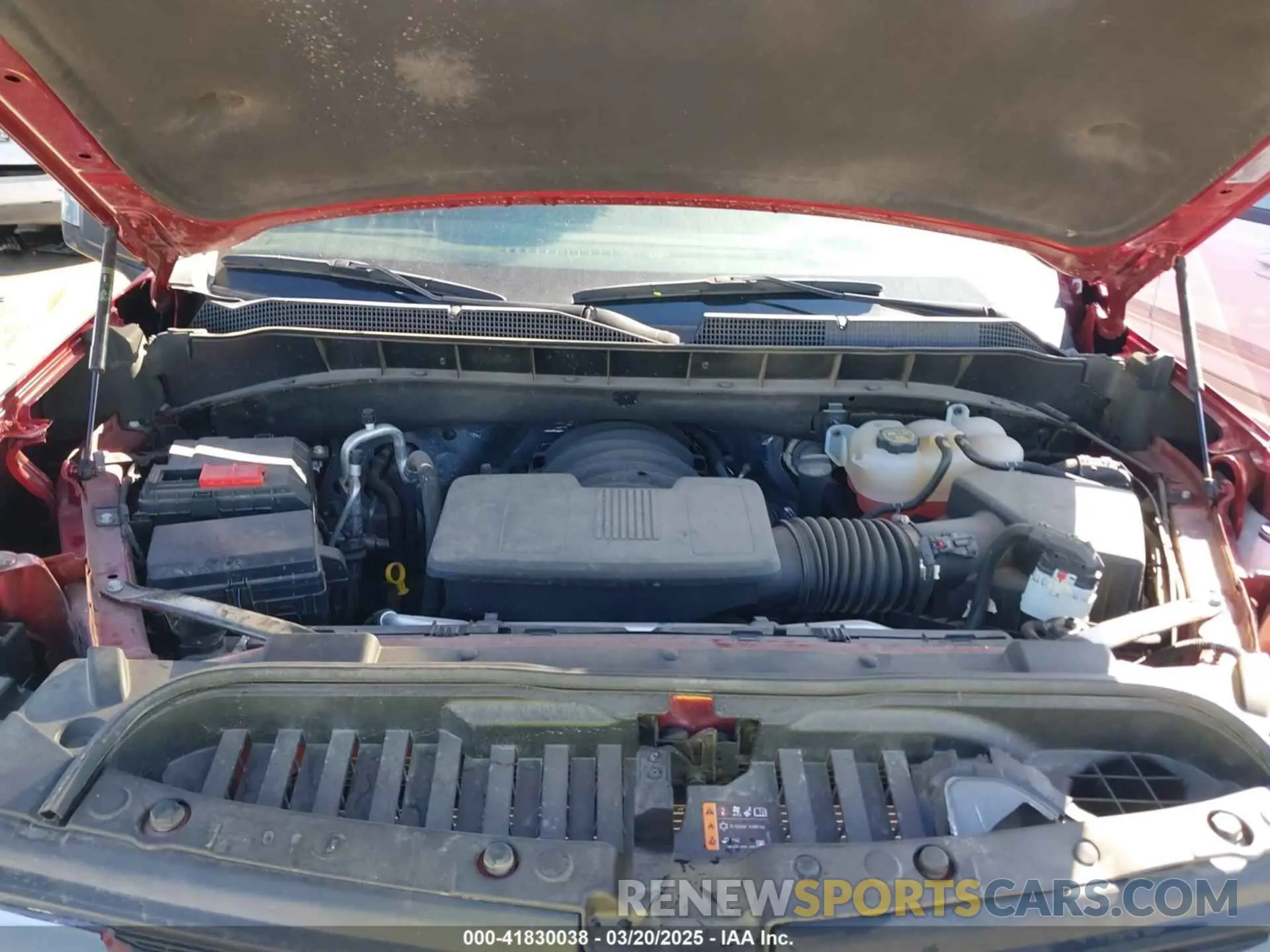 10 Photograph of a damaged car 1GCPACED6PZ299315 CHEVROLET SILVERADO 1500 2023