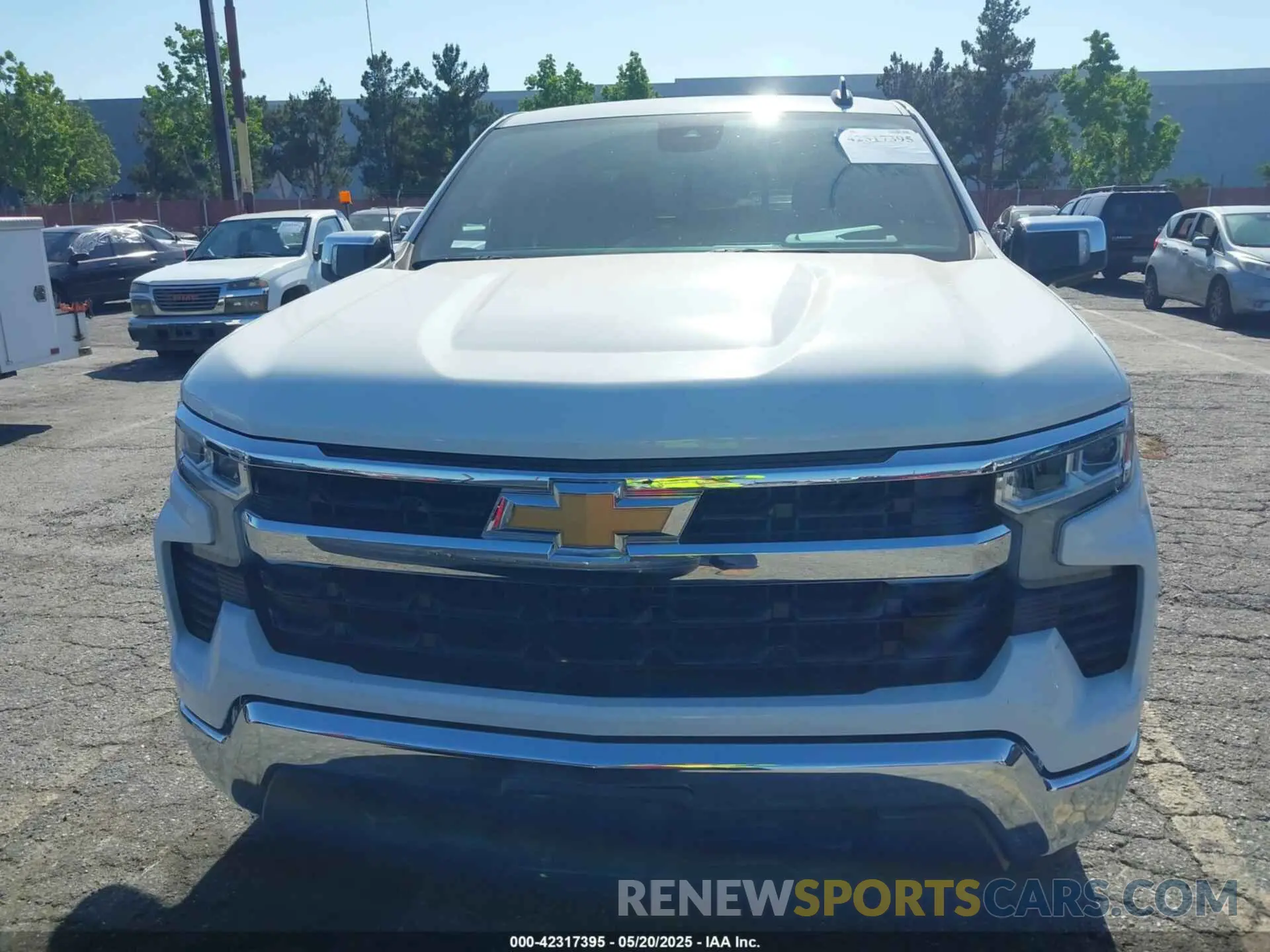 12 Photograph of a damaged car 1GCPACEK3PZ212260 CHEVROLET SILVERADO 1500 2023
