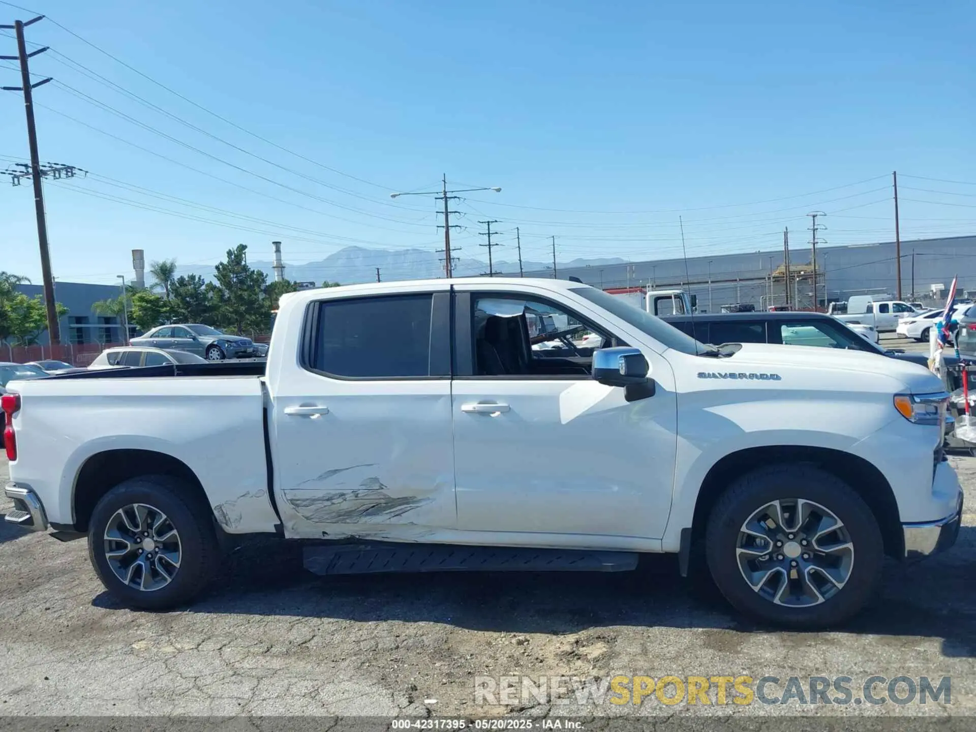13 Photograph of a damaged car 1GCPACEK3PZ212260 CHEVROLET SILVERADO 1500 2023