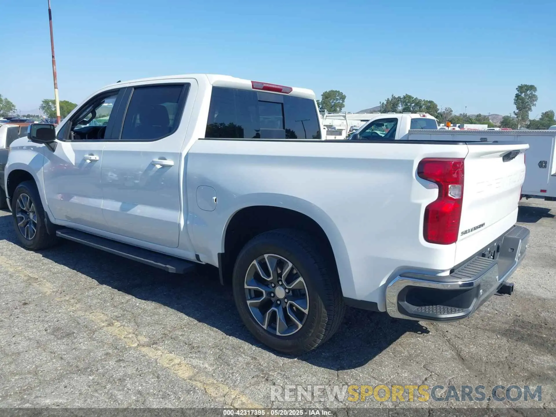 3 Photograph of a damaged car 1GCPACEK3PZ212260 CHEVROLET SILVERADO 1500 2023