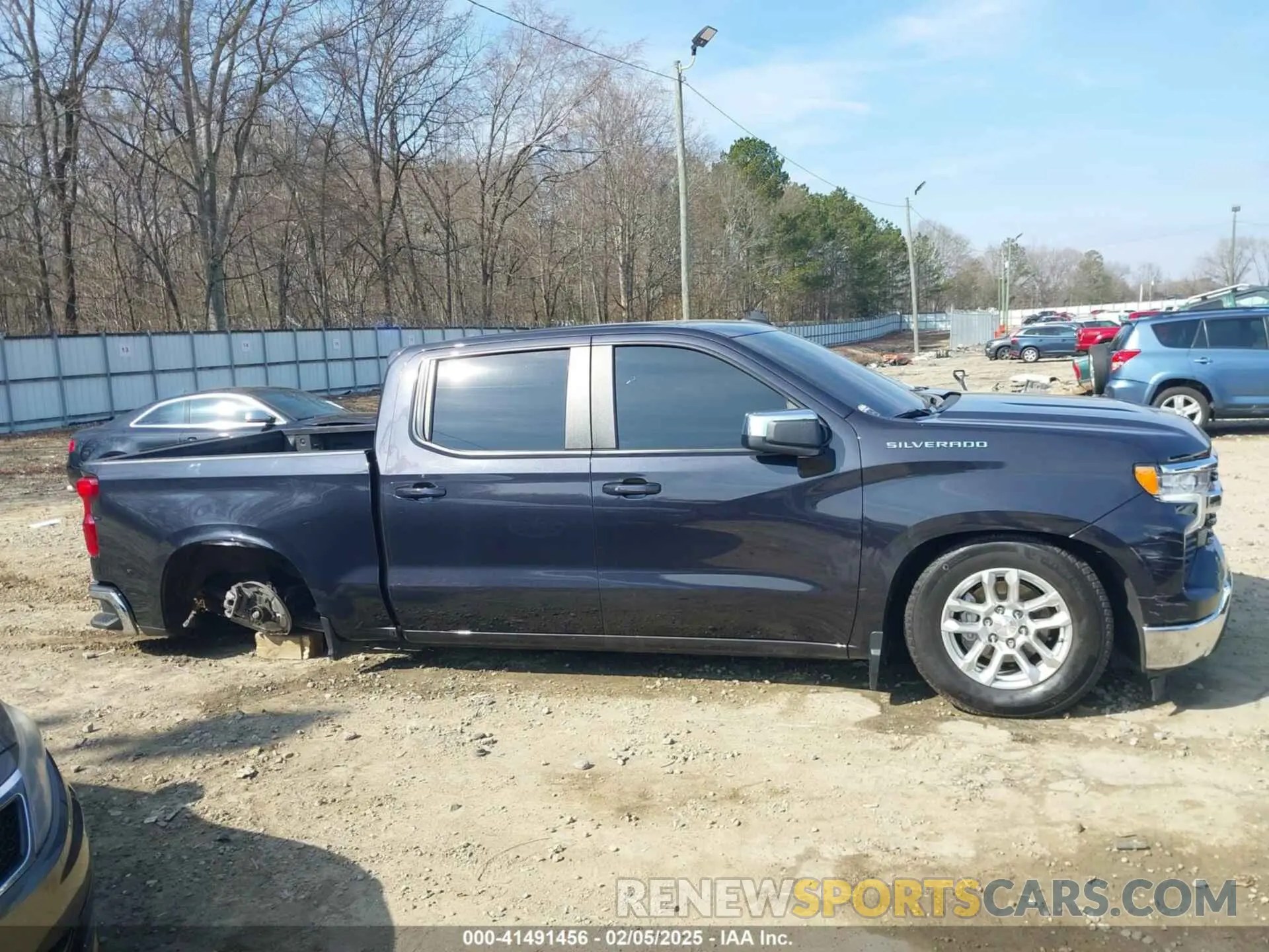 14 Photograph of a damaged car 1GCPACEK8PZ244590 CHEVROLET SILVERADO 1500 2023