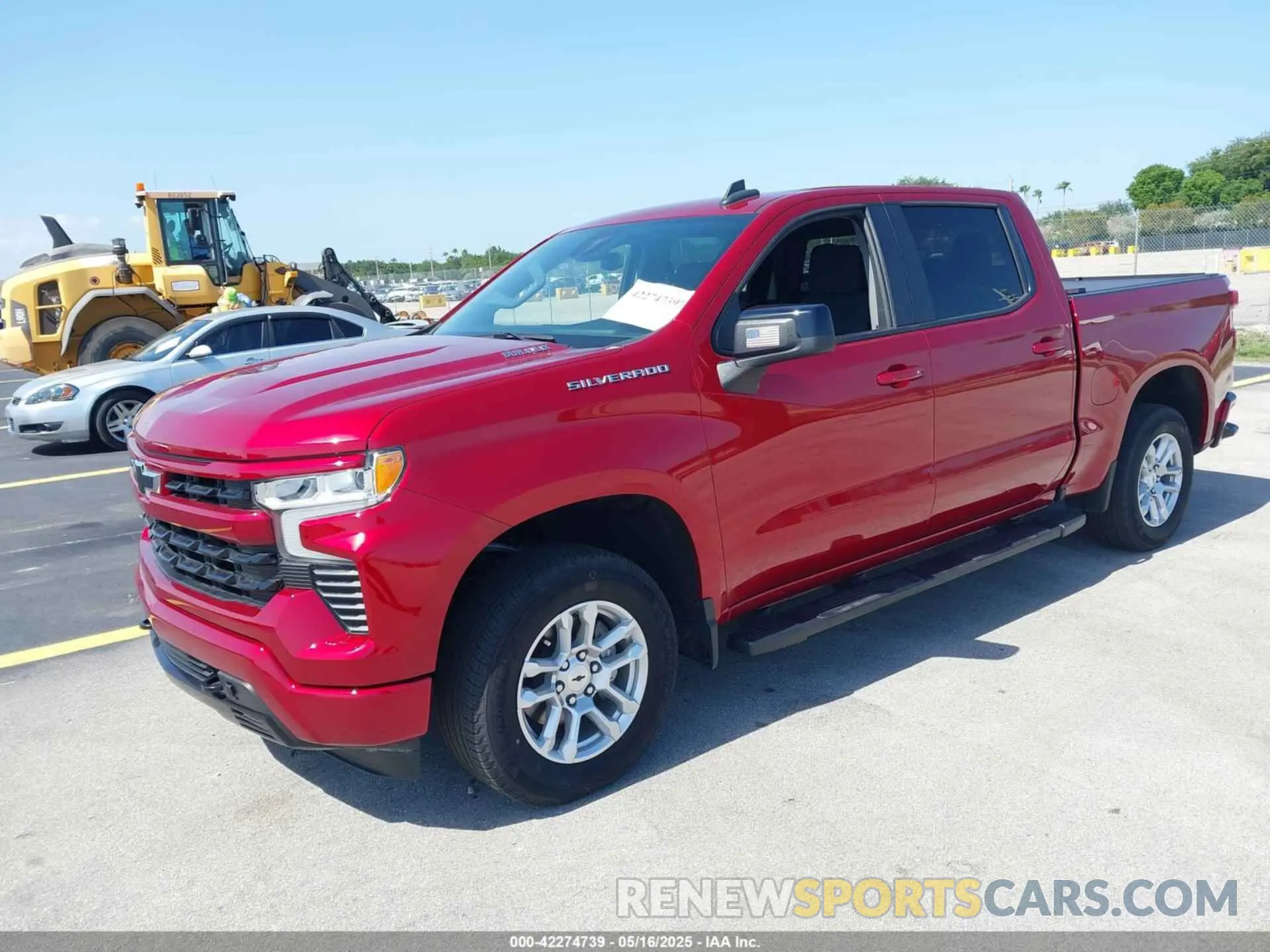 2 Photograph of a damaged car 1GCPADE87PZ333092 CHEVROLET SILVERADO 1500 2023