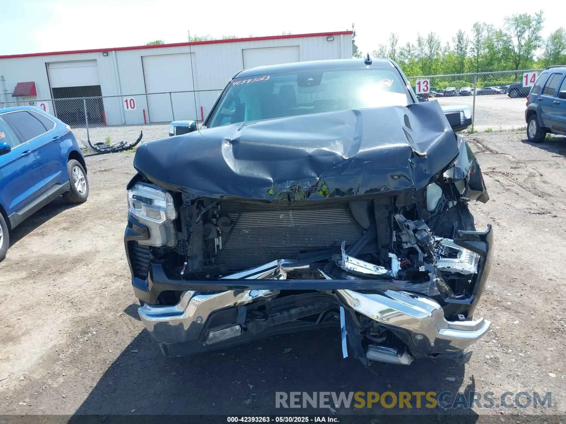 12 Photograph of a damaged car 1GCPAEED5PZ110388 CHEVROLET SILVERADO 1500 2023