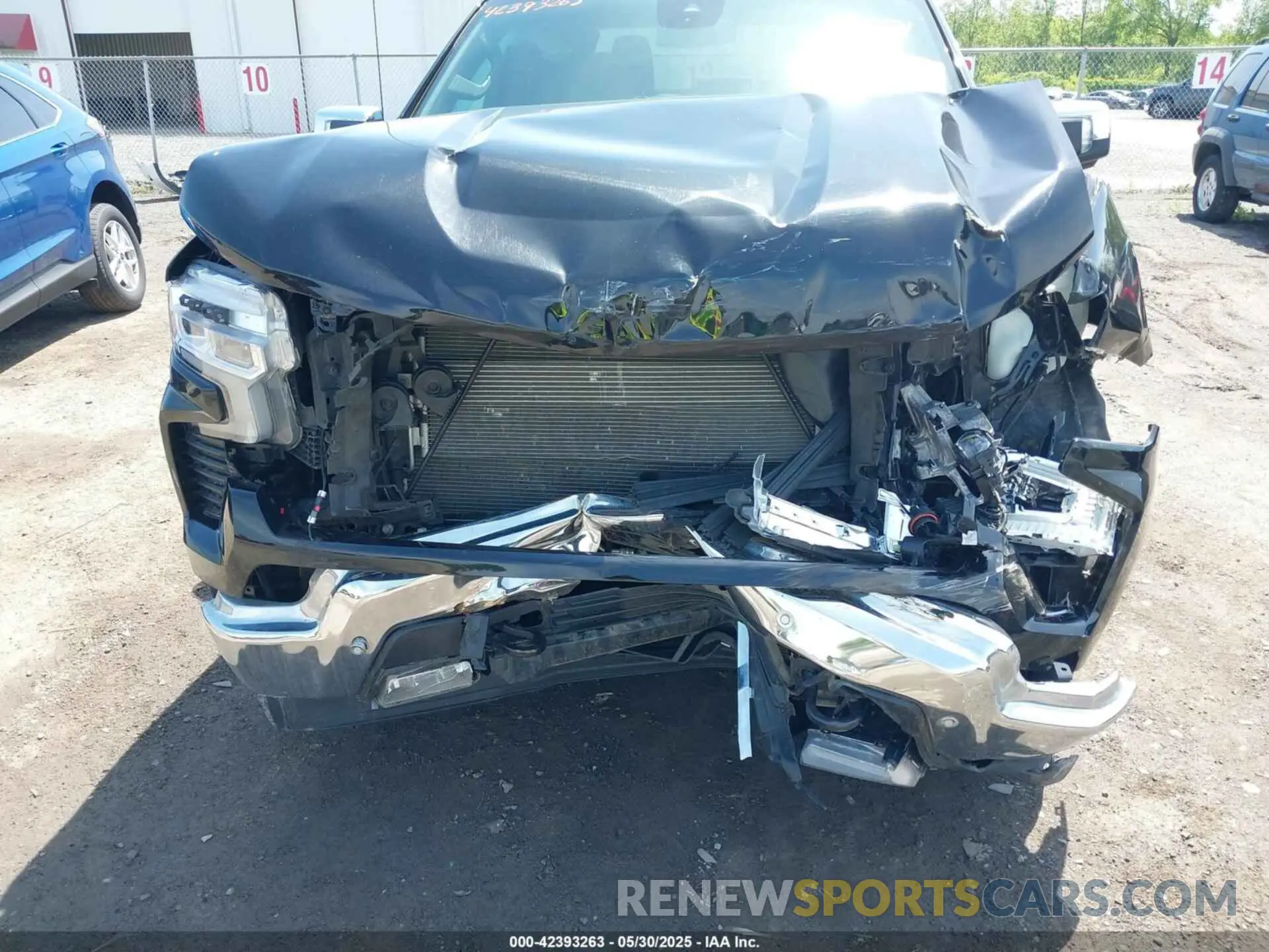 6 Photograph of a damaged car 1GCPAEED5PZ110388 CHEVROLET SILVERADO 1500 2023
