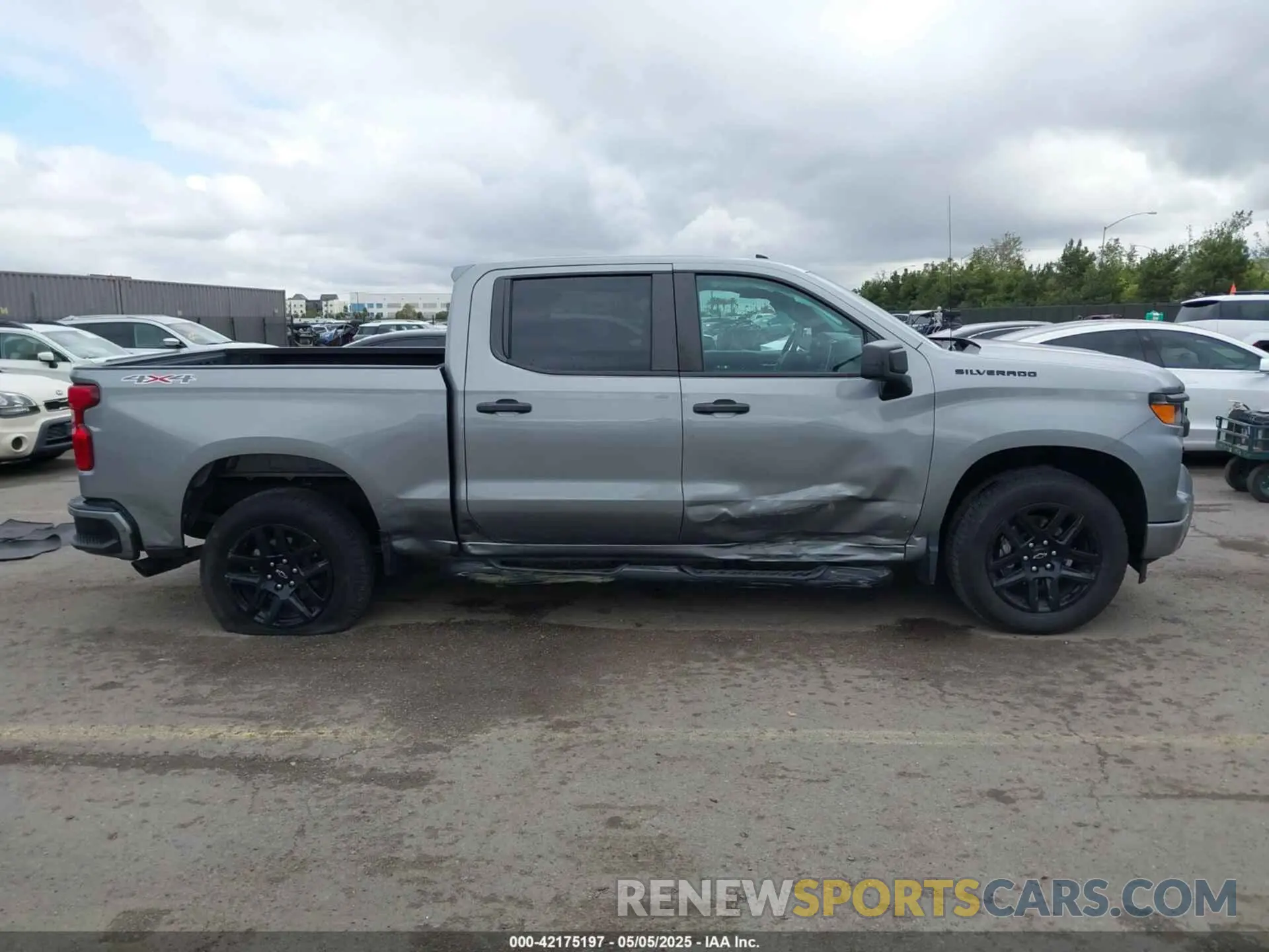 13 Photograph of a damaged car 1GCPDBEK0PZ203081 CHEVROLET SILVERADO 1500 2023