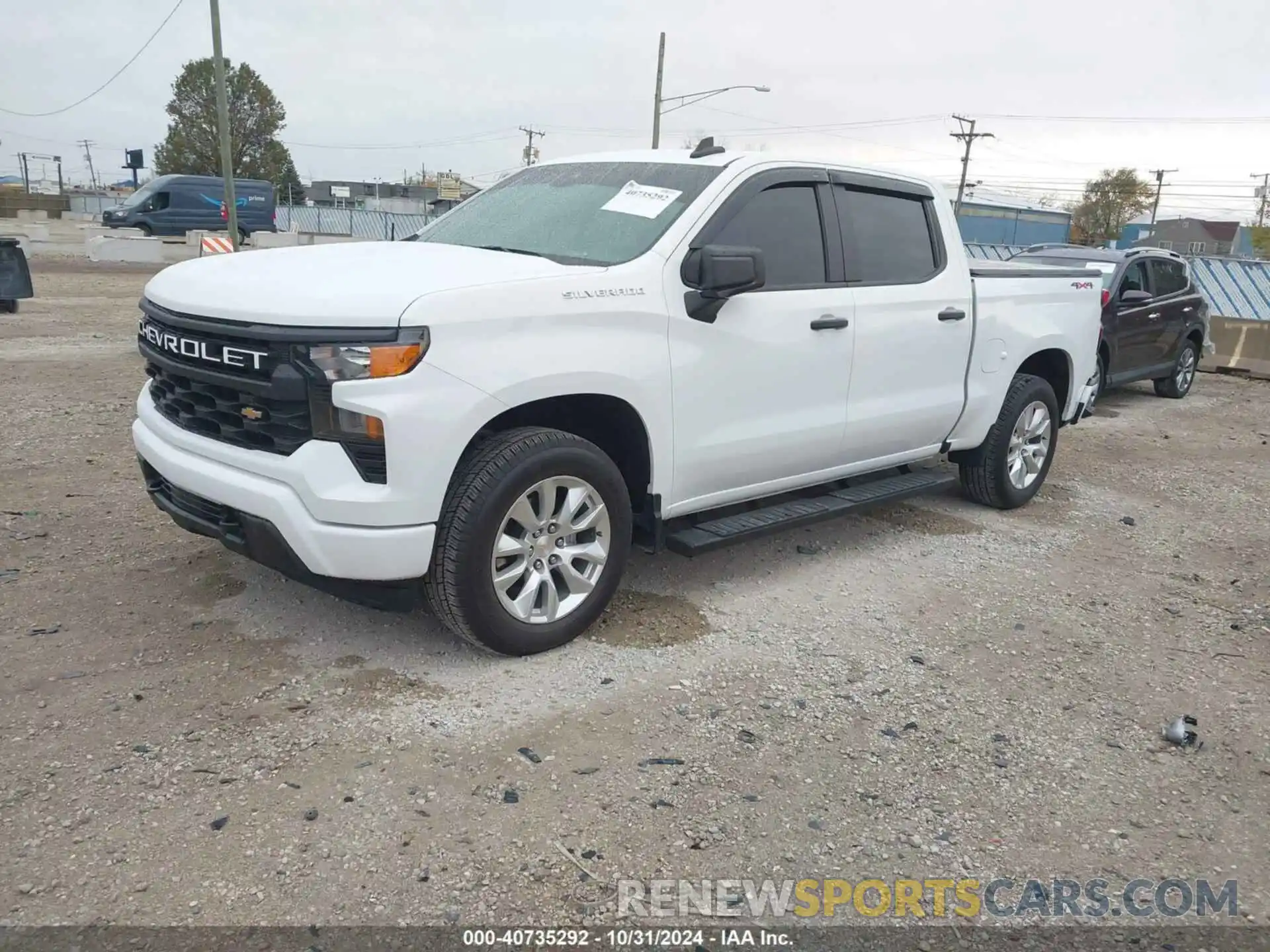 2 Photograph of a damaged car 1GCPDBEK1PZ306994 CHEVROLET SILVERADO 1500 2023