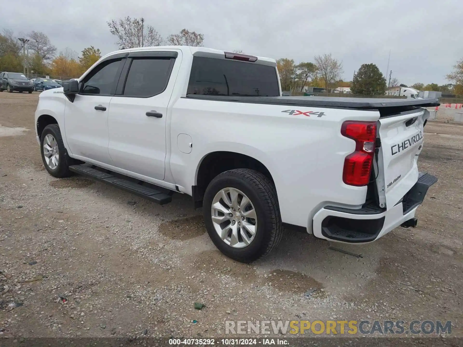 3 Photograph of a damaged car 1GCPDBEK1PZ306994 CHEVROLET SILVERADO 1500 2023