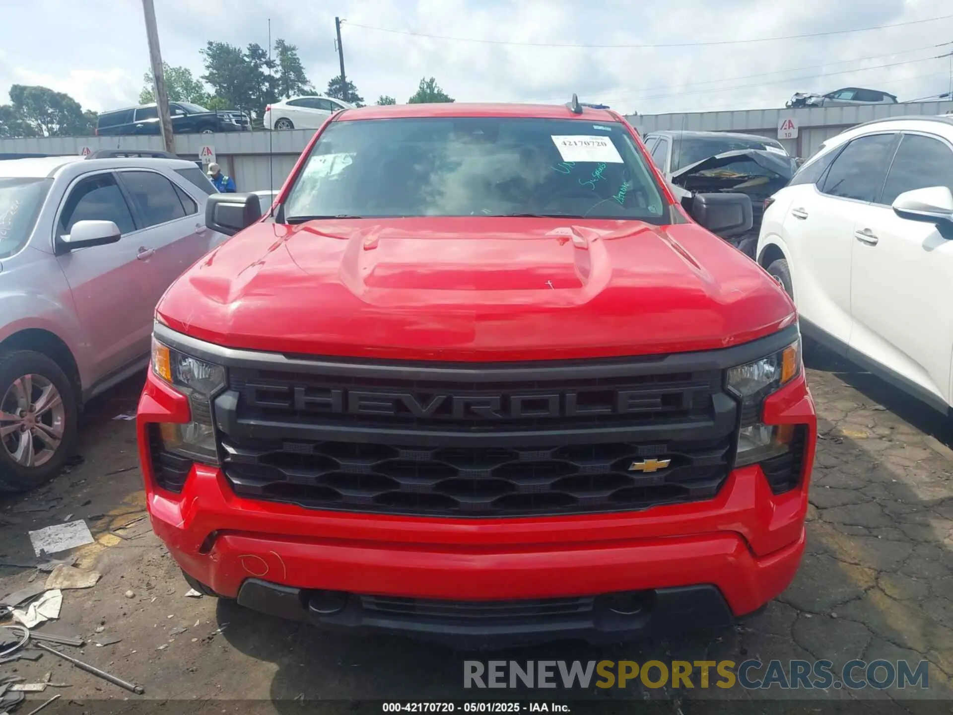 12 Photograph of a damaged car 1GCPDBEK6PZ212240 CHEVROLET SILVERADO 1500 2023