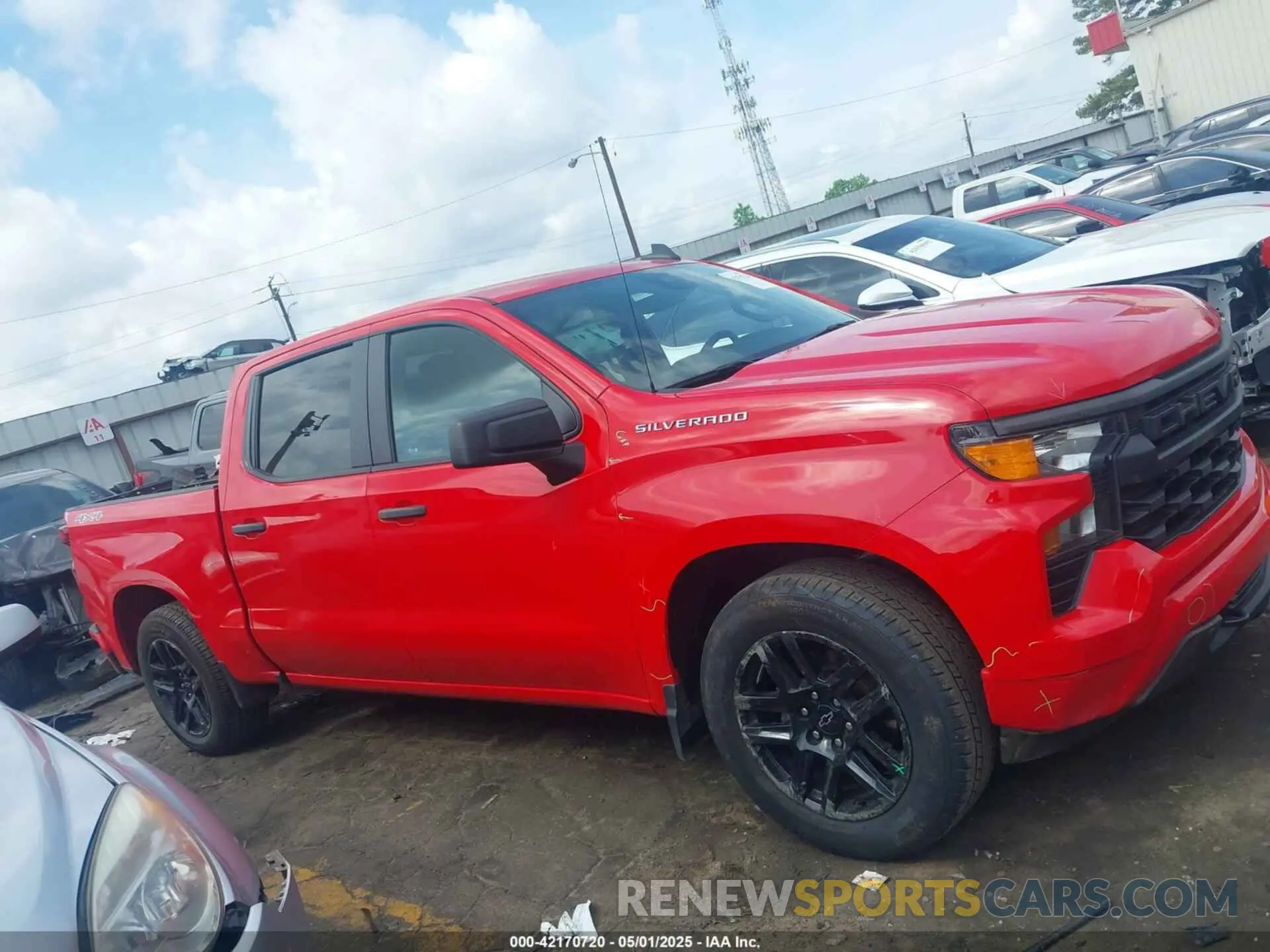 13 Photograph of a damaged car 1GCPDBEK6PZ212240 CHEVROLET SILVERADO 1500 2023