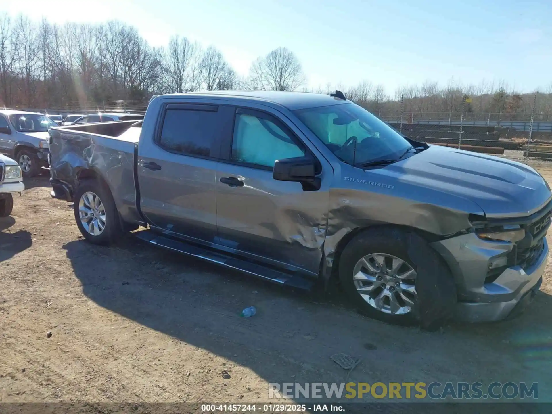 6 Photograph of a damaged car 1GCPDBEK8PZ289983 CHEVROLET SILVERADO 1500 2023