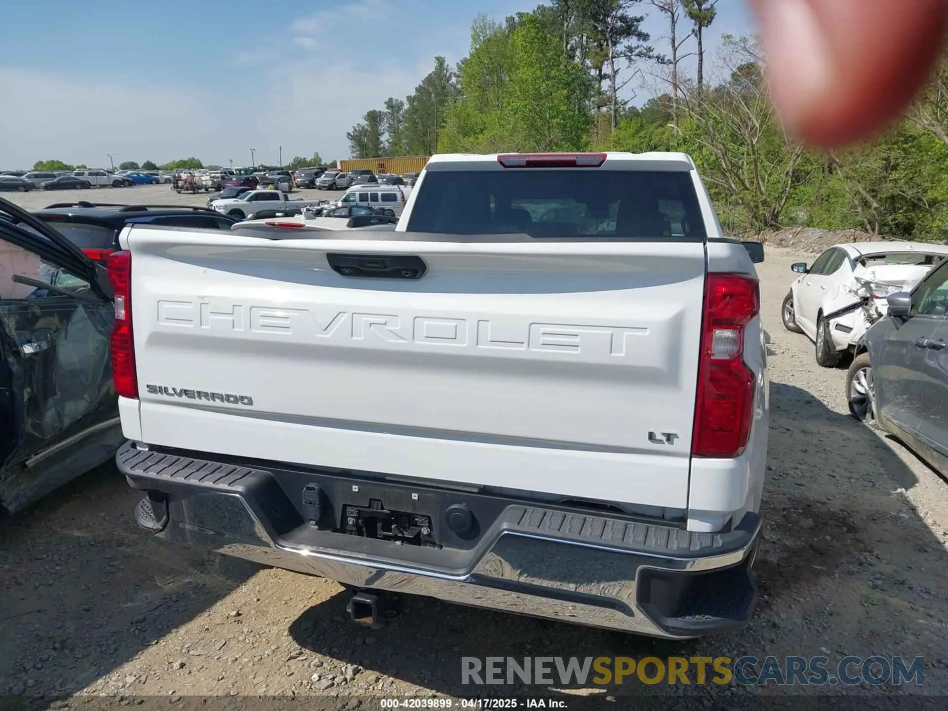 16 Photograph of a damaged car 1GCPDDEK2PZ313965 CHEVROLET SILVERADO 1500 2023