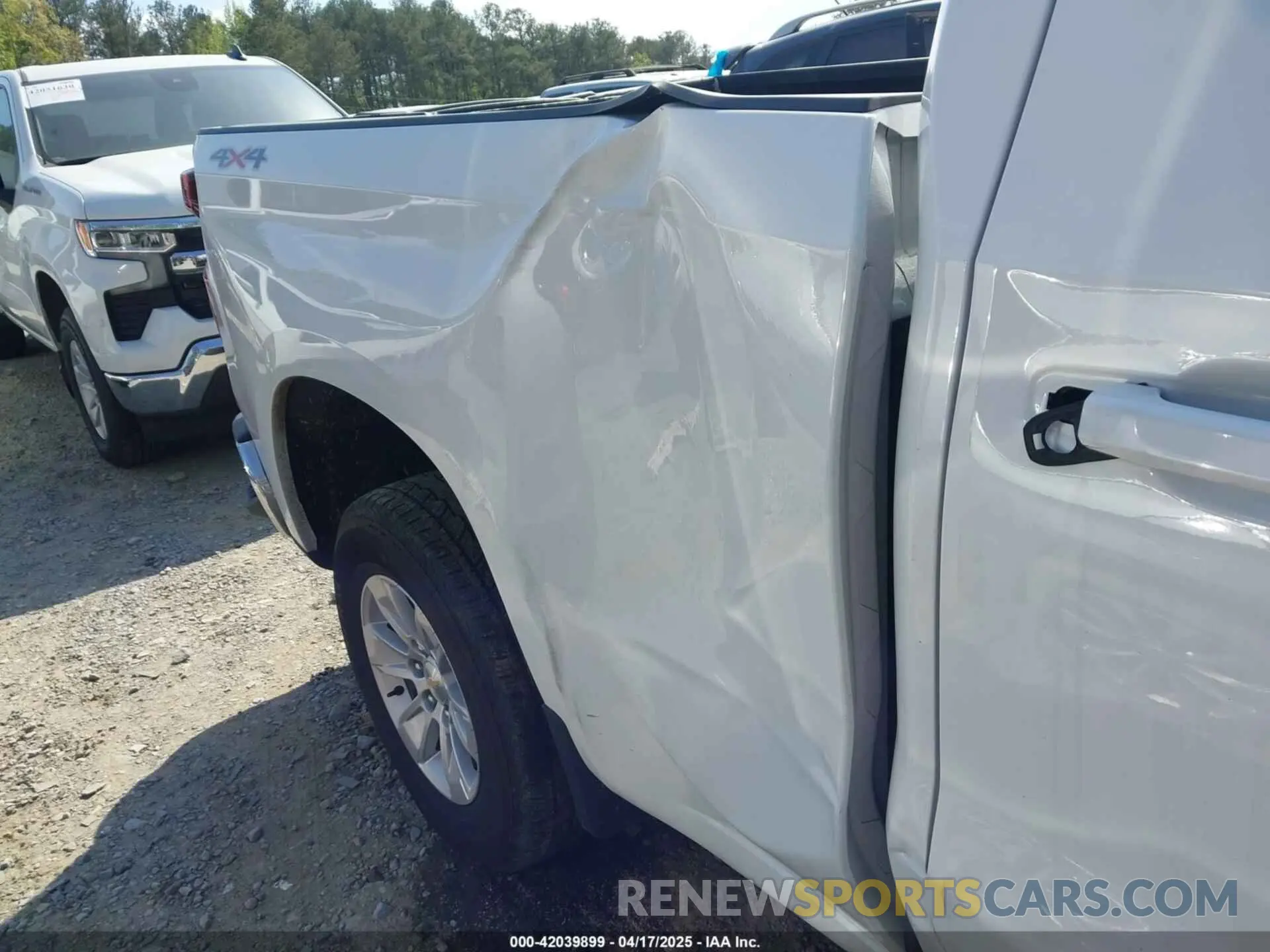 6 Photograph of a damaged car 1GCPDDEK2PZ313965 CHEVROLET SILVERADO 1500 2023
