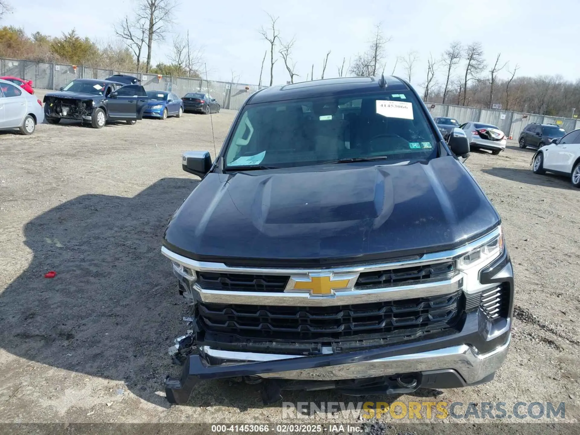 12 Photograph of a damaged car 1GCPDKEK5PZ172023 CHEVROLET SILVERADO 1500 2023