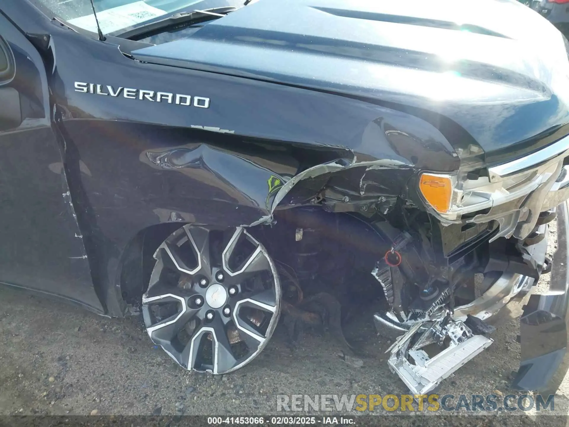 6 Photograph of a damaged car 1GCPDKEK5PZ172023 CHEVROLET SILVERADO 1500 2023