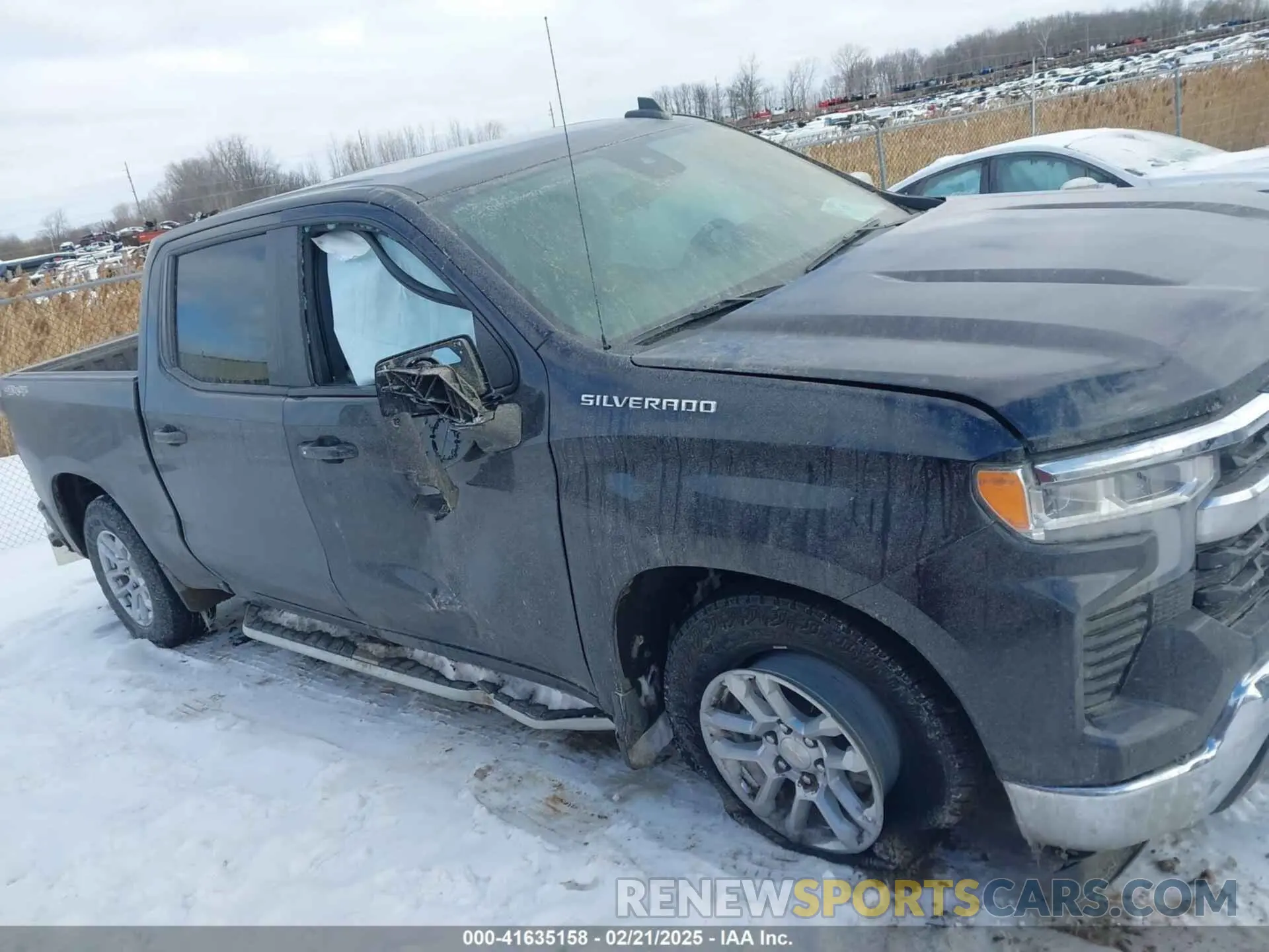 13 Photograph of a damaged car 1GCPDKEK5PZ191350 CHEVROLET SILVERADO 1500 2023